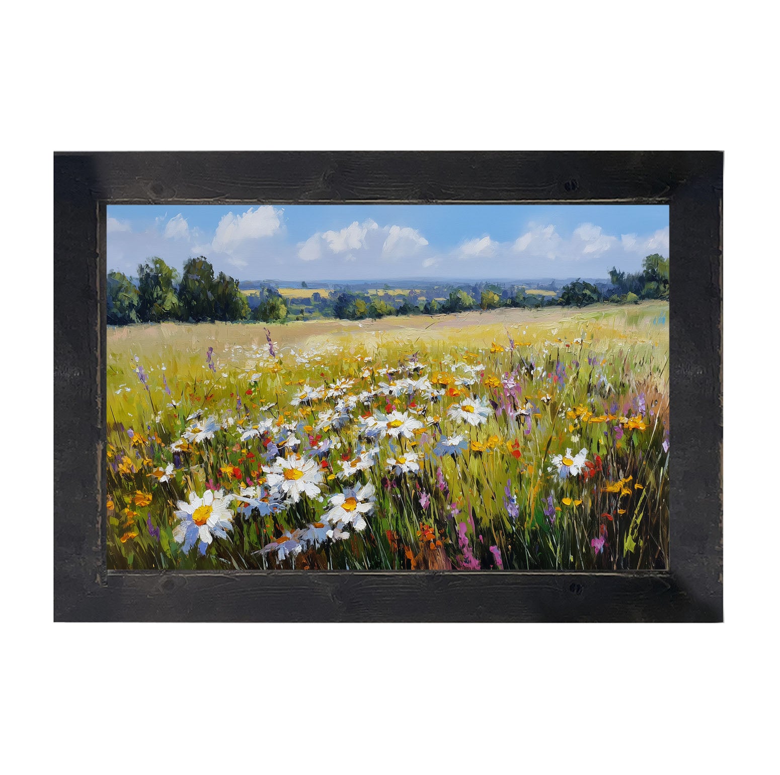 Wildflowers in the Country - Framed Art
