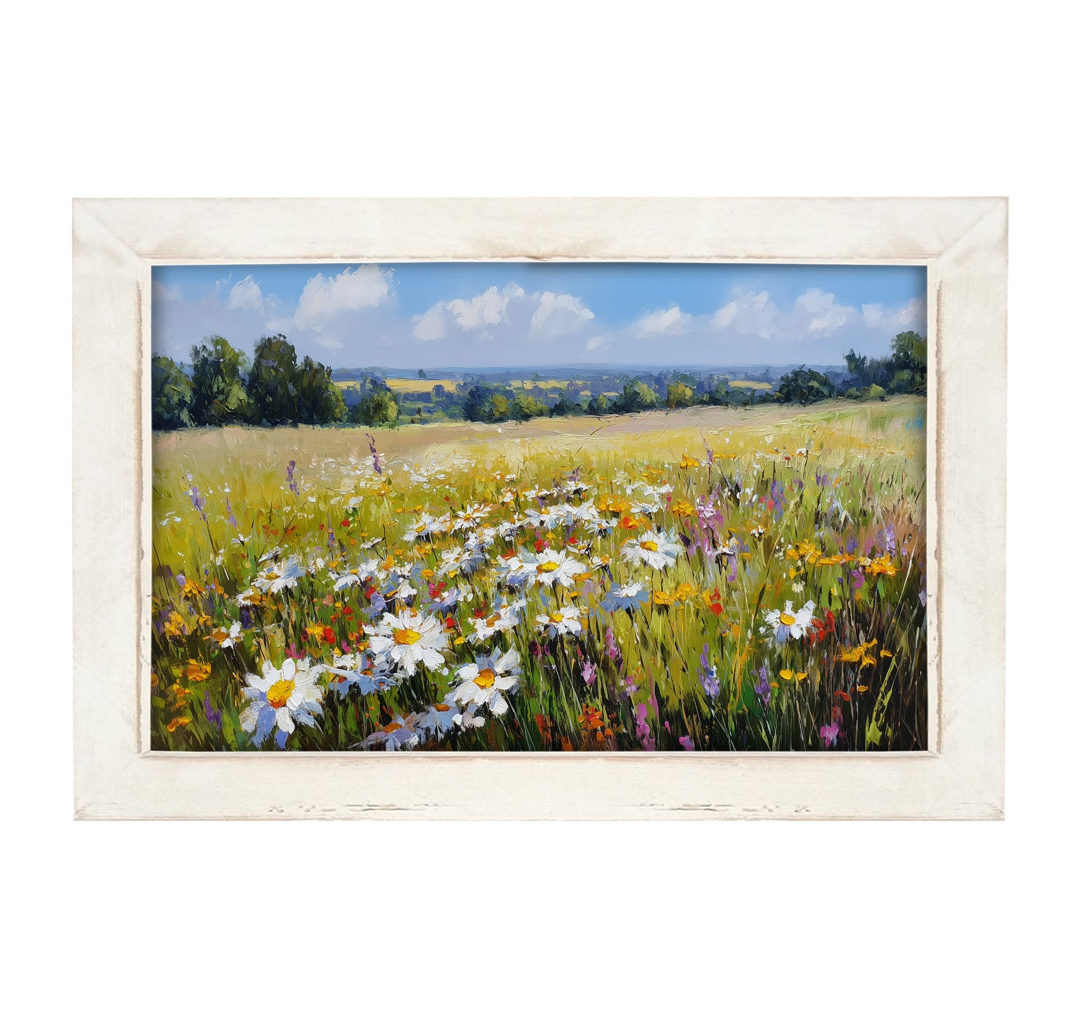 Wildflowers in the Country - Framed Art