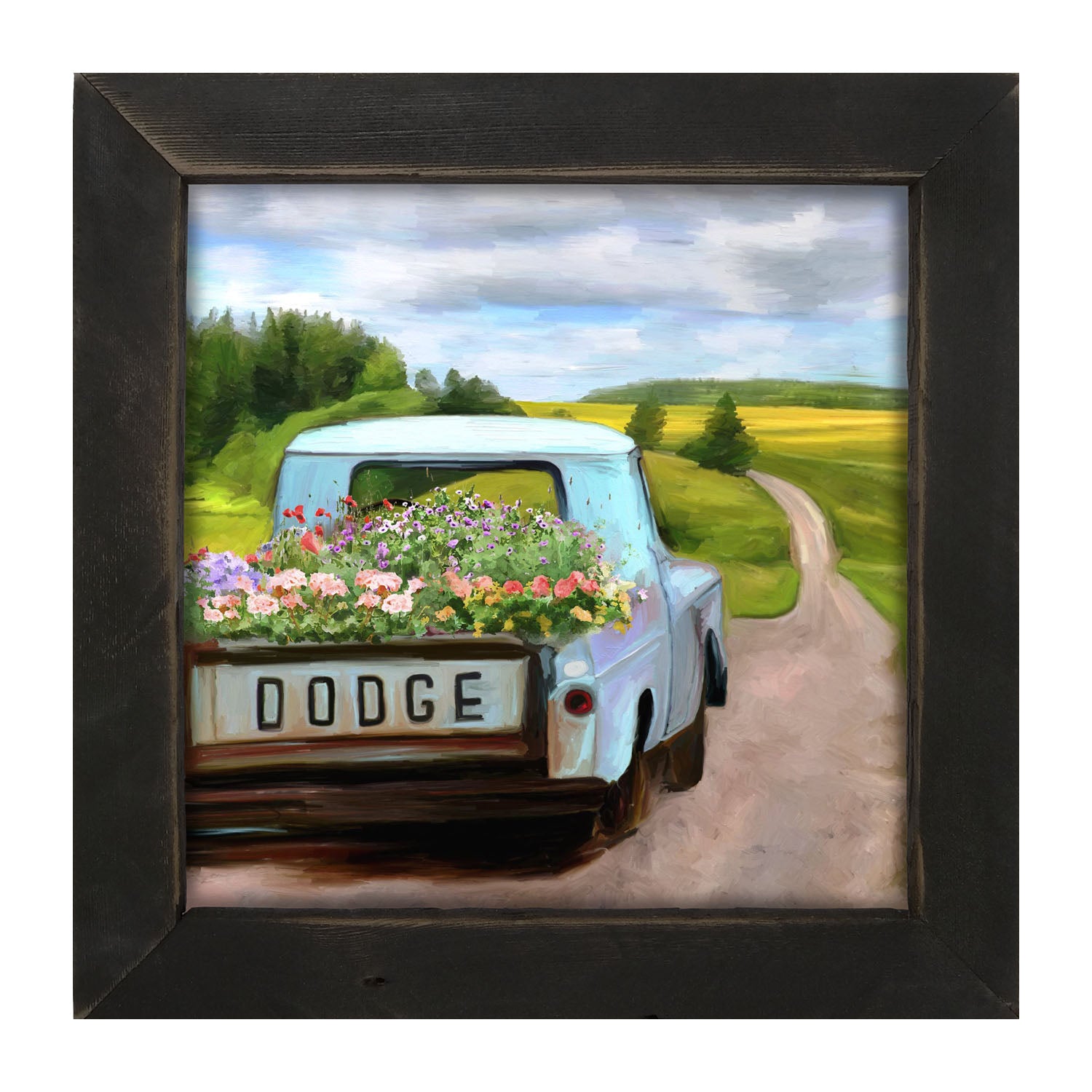 Dodge Flower Truck - Framed art