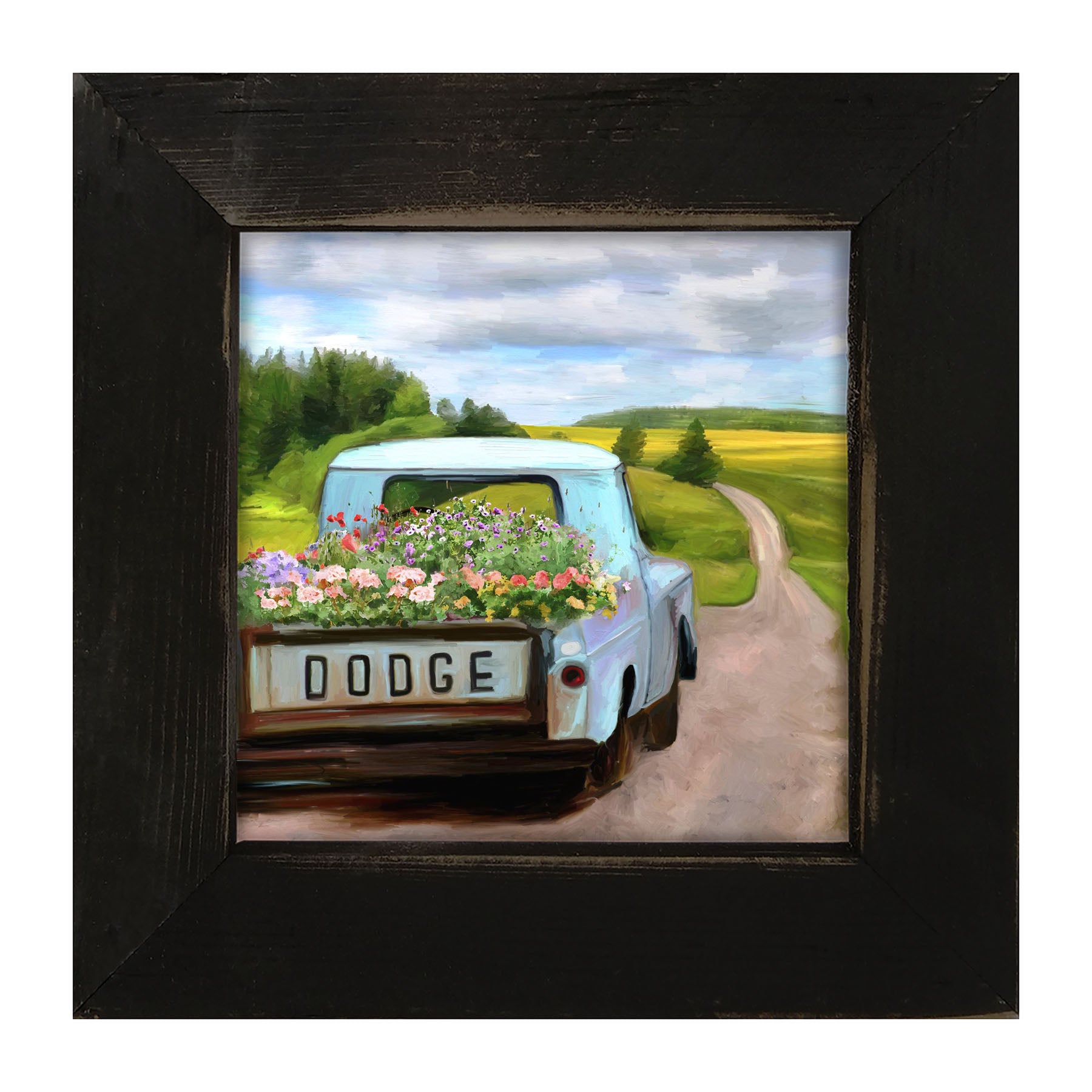 Dodge Flower Truck - Framed art