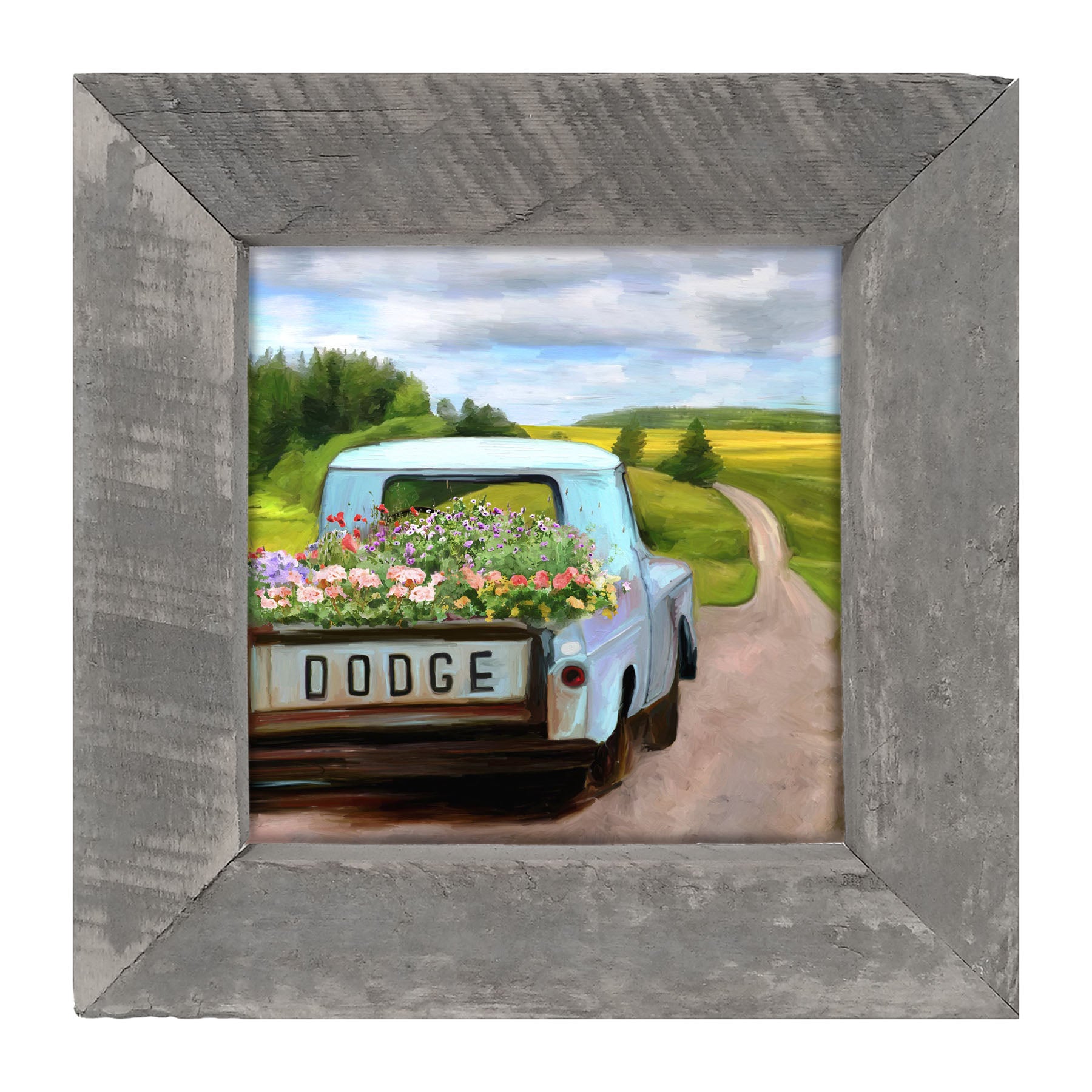 Dodge Flower Truck - Framed art