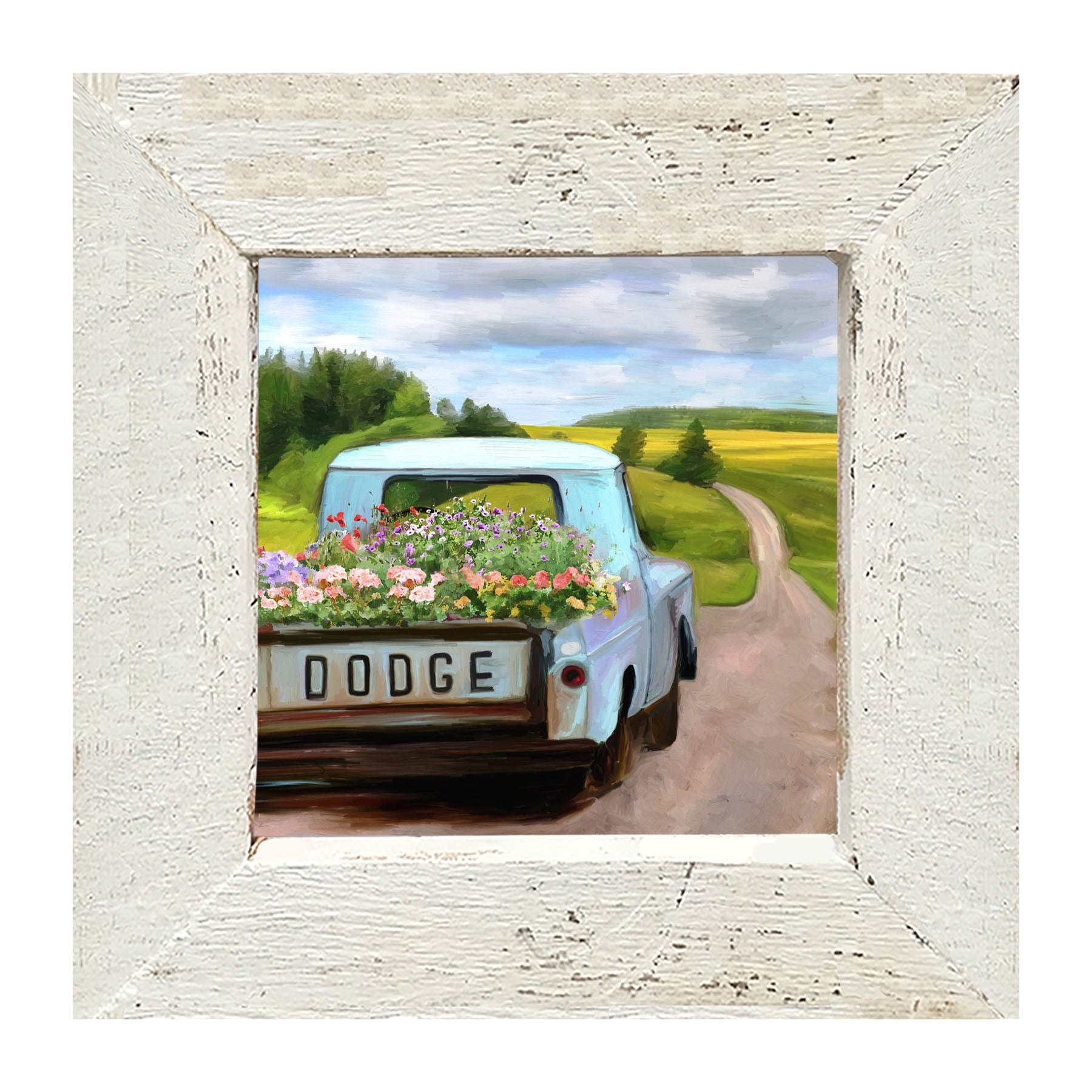 Dodge Flower Truck - Framed art