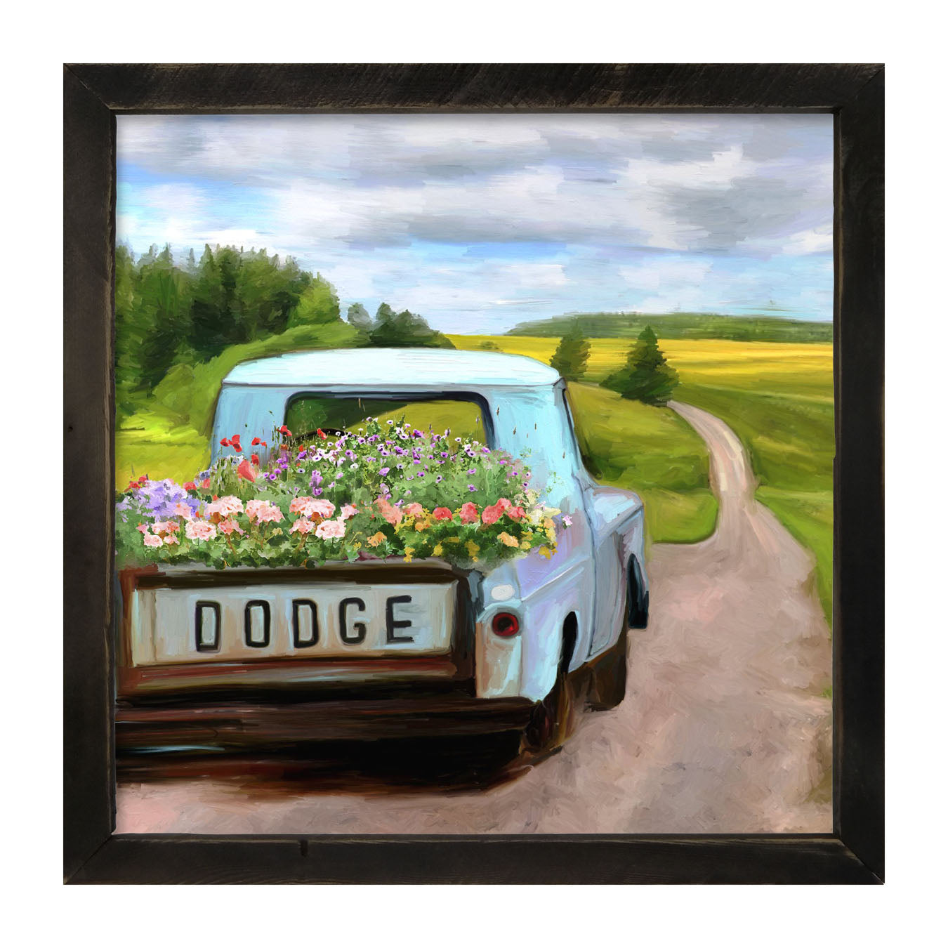 Dodge Flower Truck - Framed art