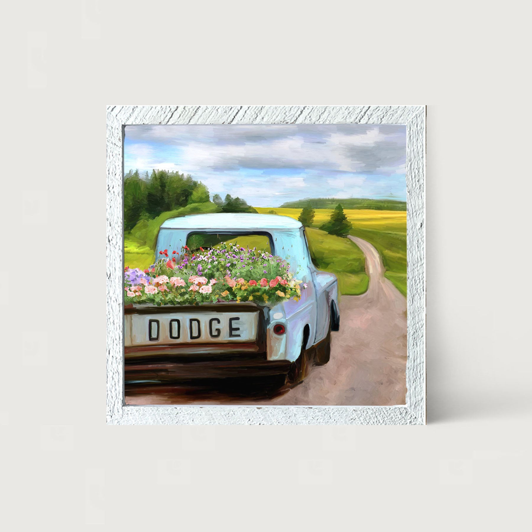 Dodge Flower Truck - Framed art