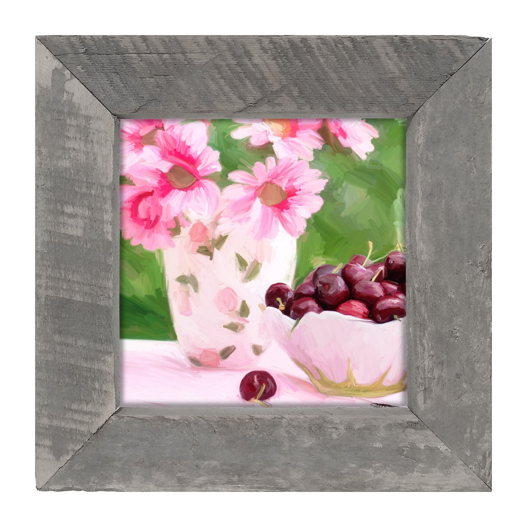Mother's Day Cherries - Framed art