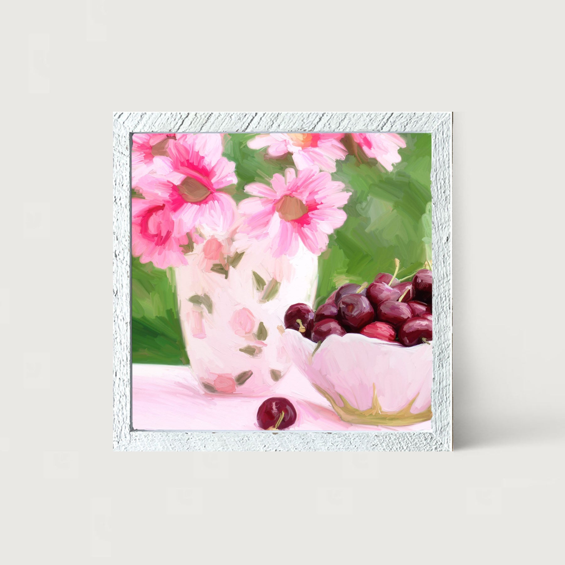 Mother's Day Cherries - Framed art