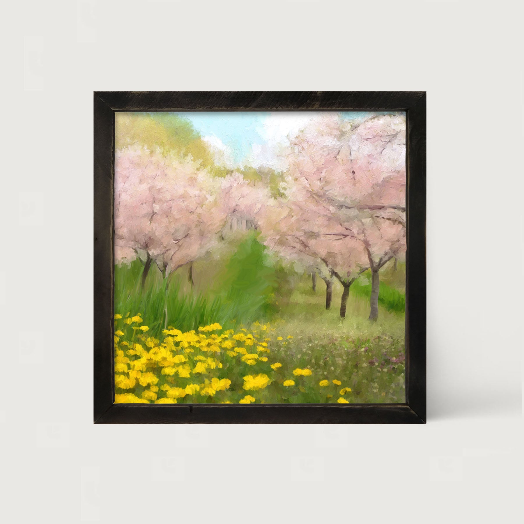 Cherry Blossoms in Bloom - Framed art