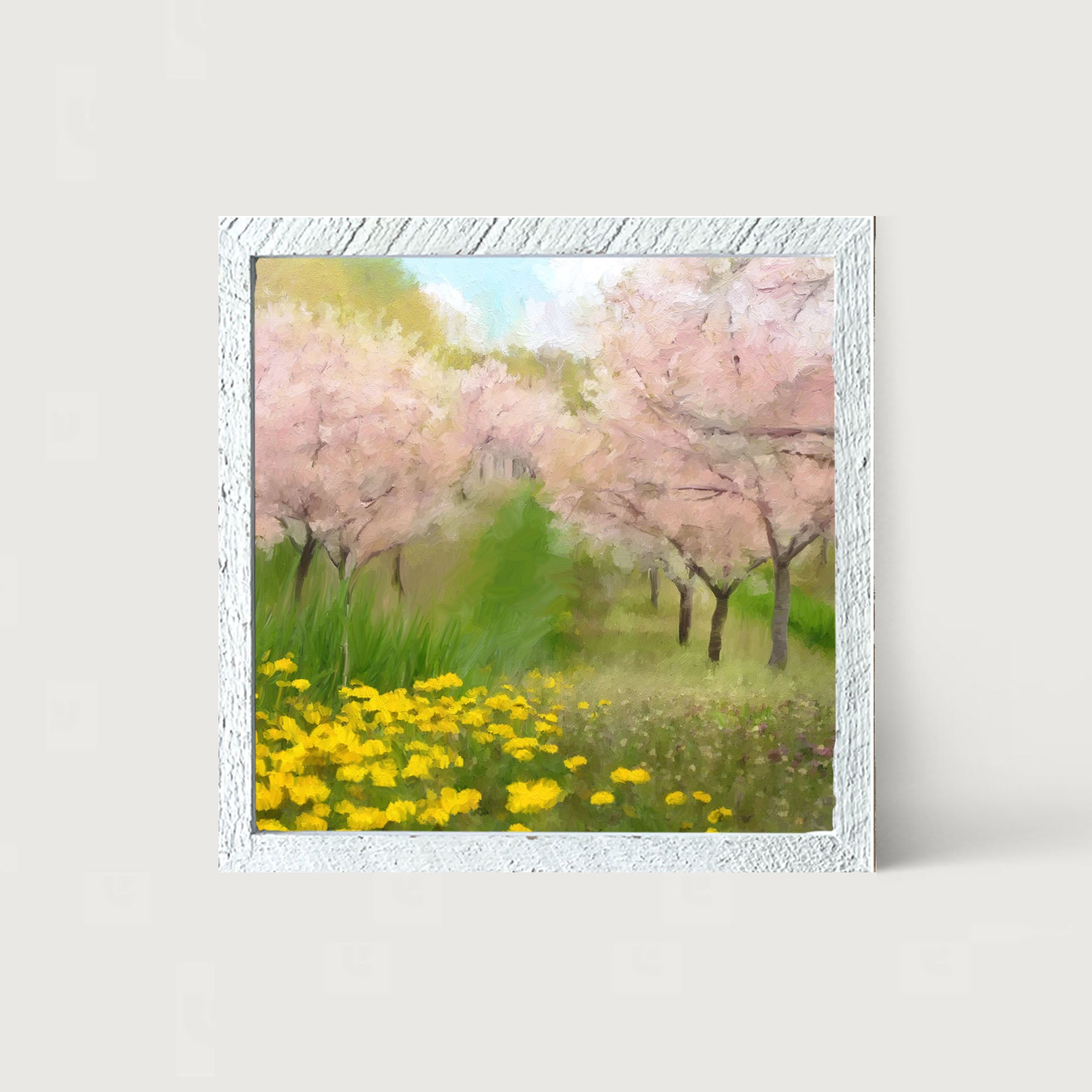 Cherry Blossoms in Bloom - Framed art