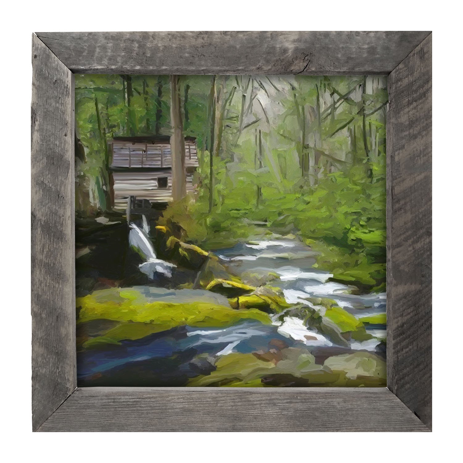 Forest Stream - Framed art