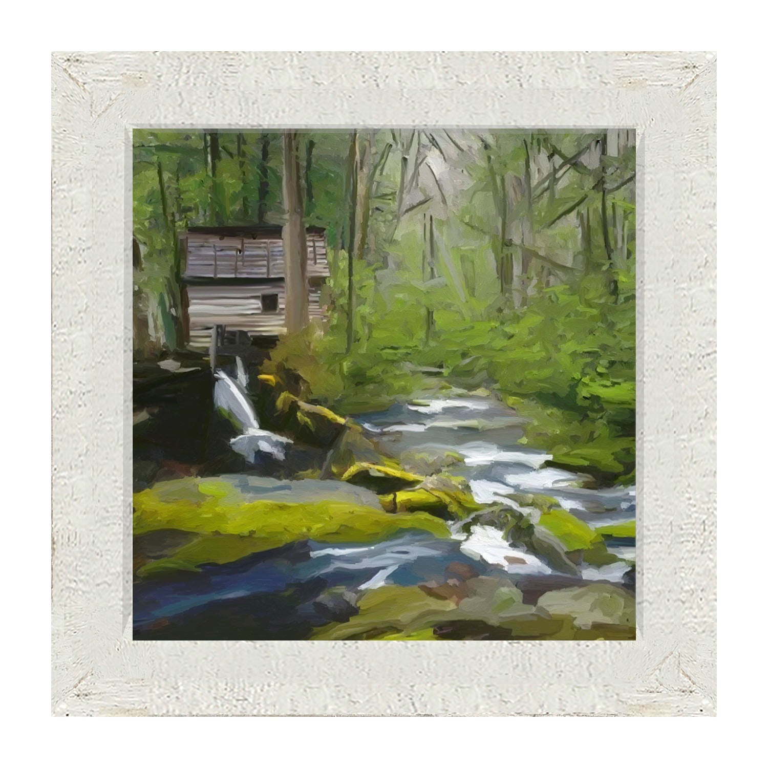 Forest Stream - Framed art