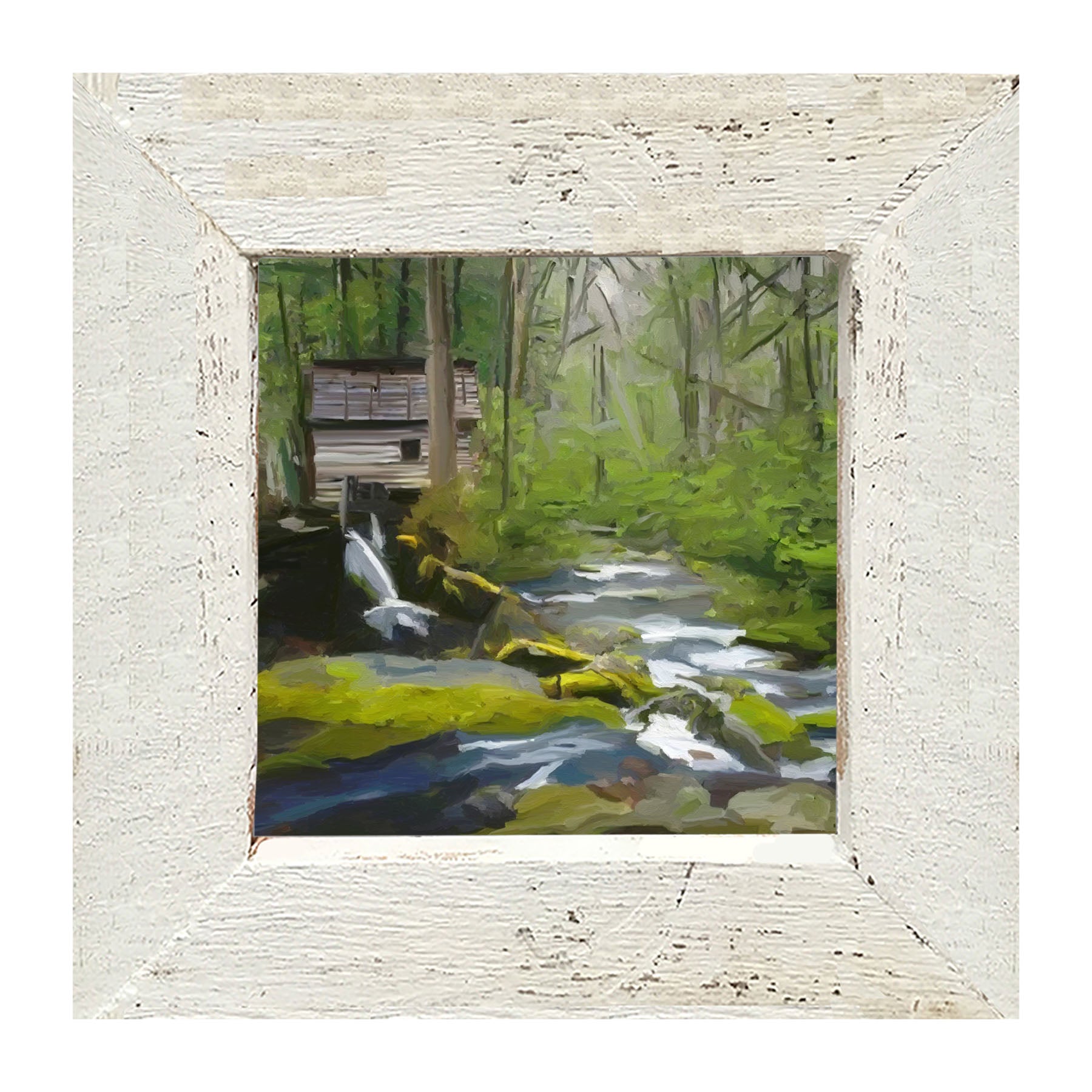 Forest Stream - Framed art