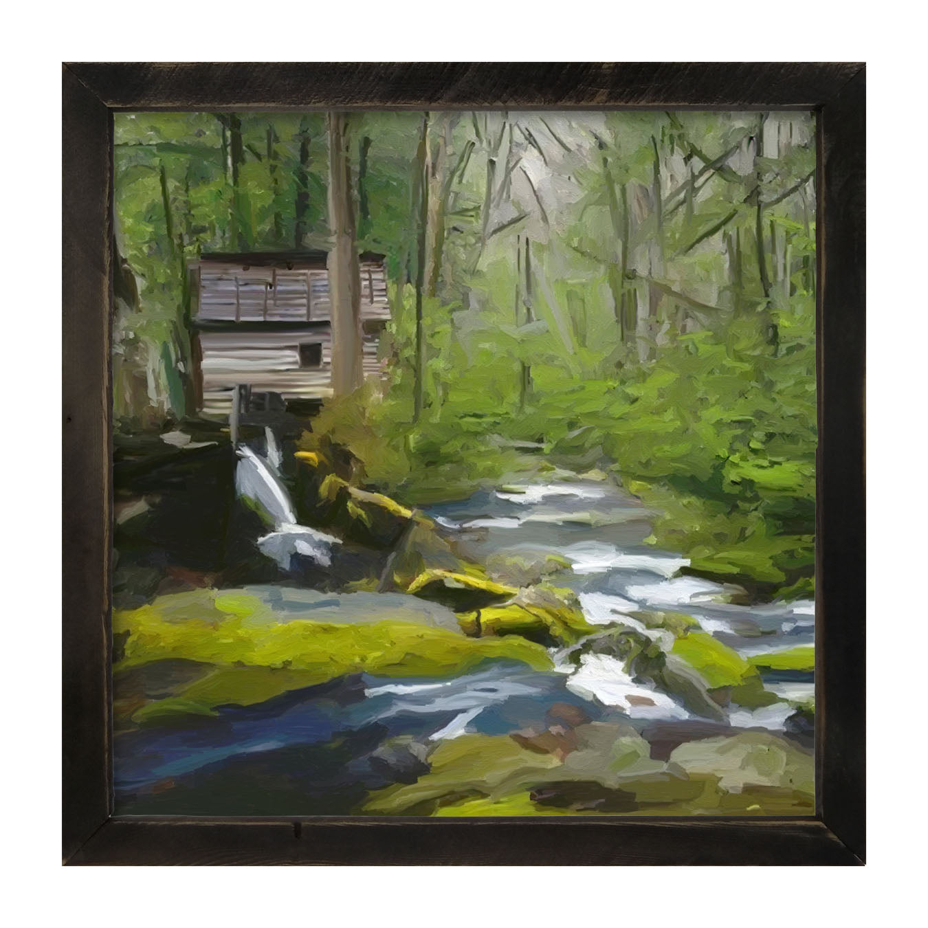 Forest Stream - Framed art