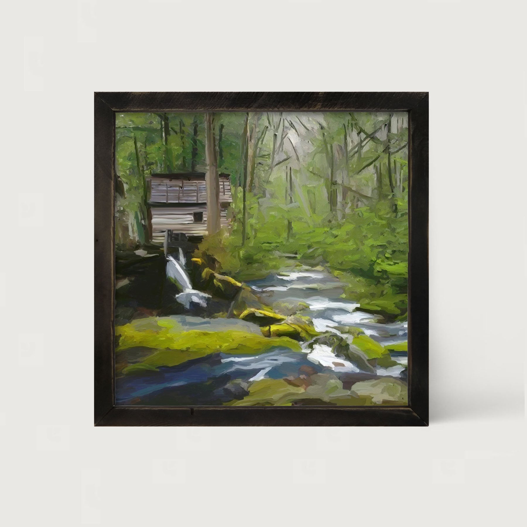 Forest Stream - Framed art