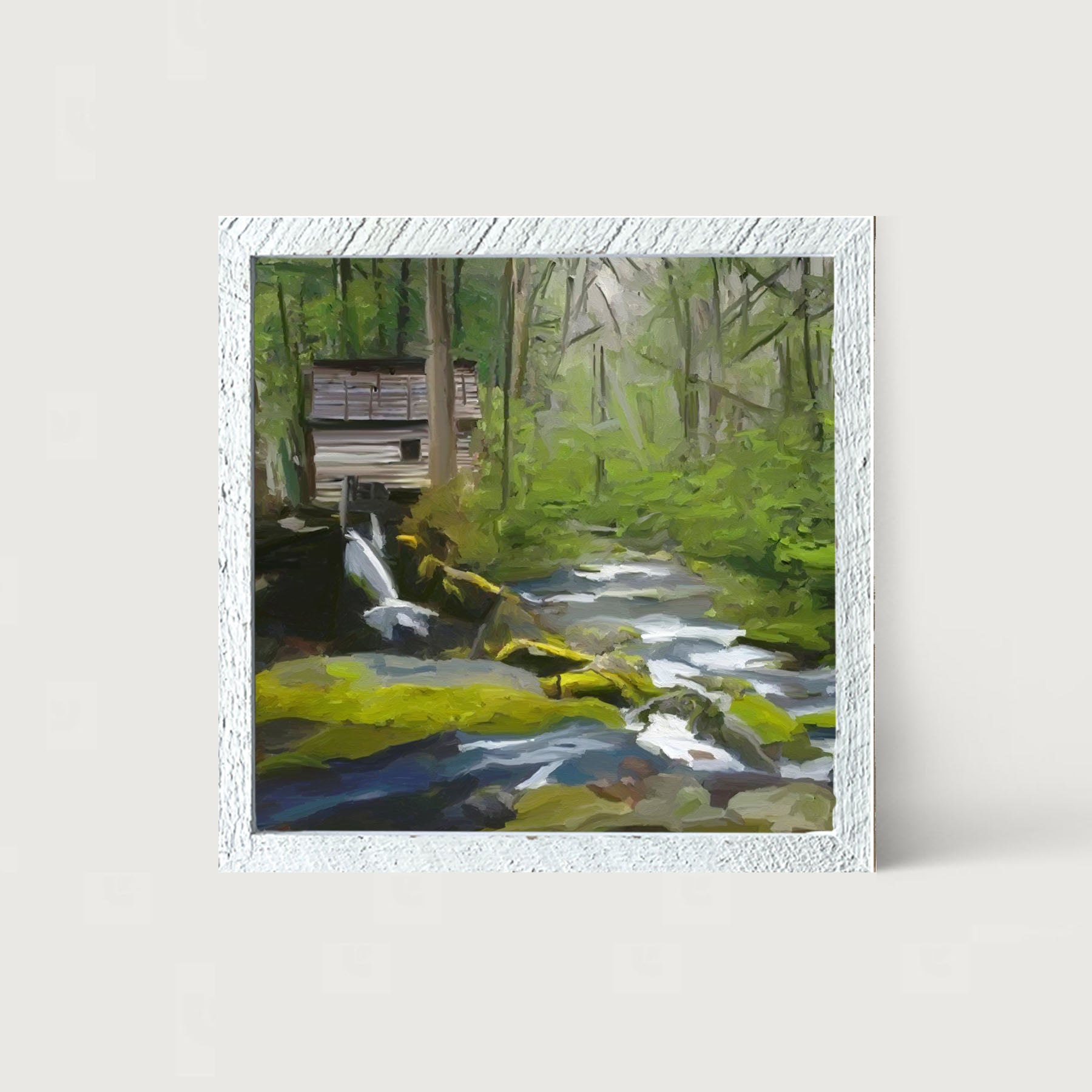 Forest Stream - Framed art