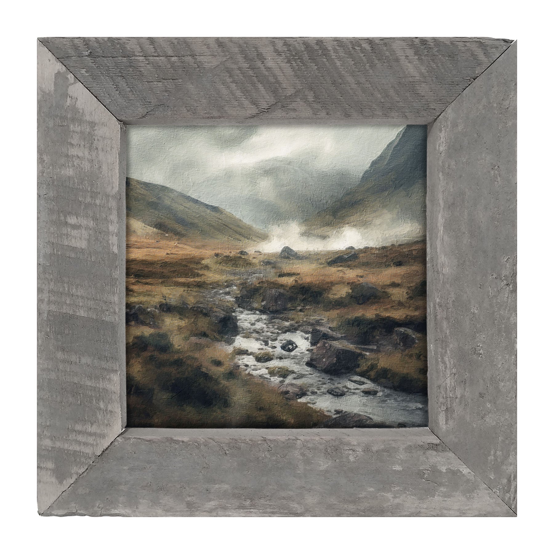 Stone Valley - Framed art