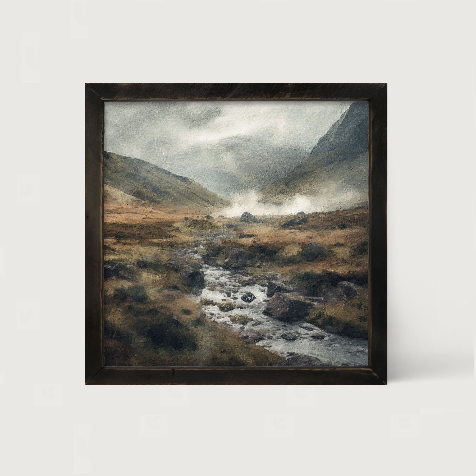 Stone Valley - Framed art