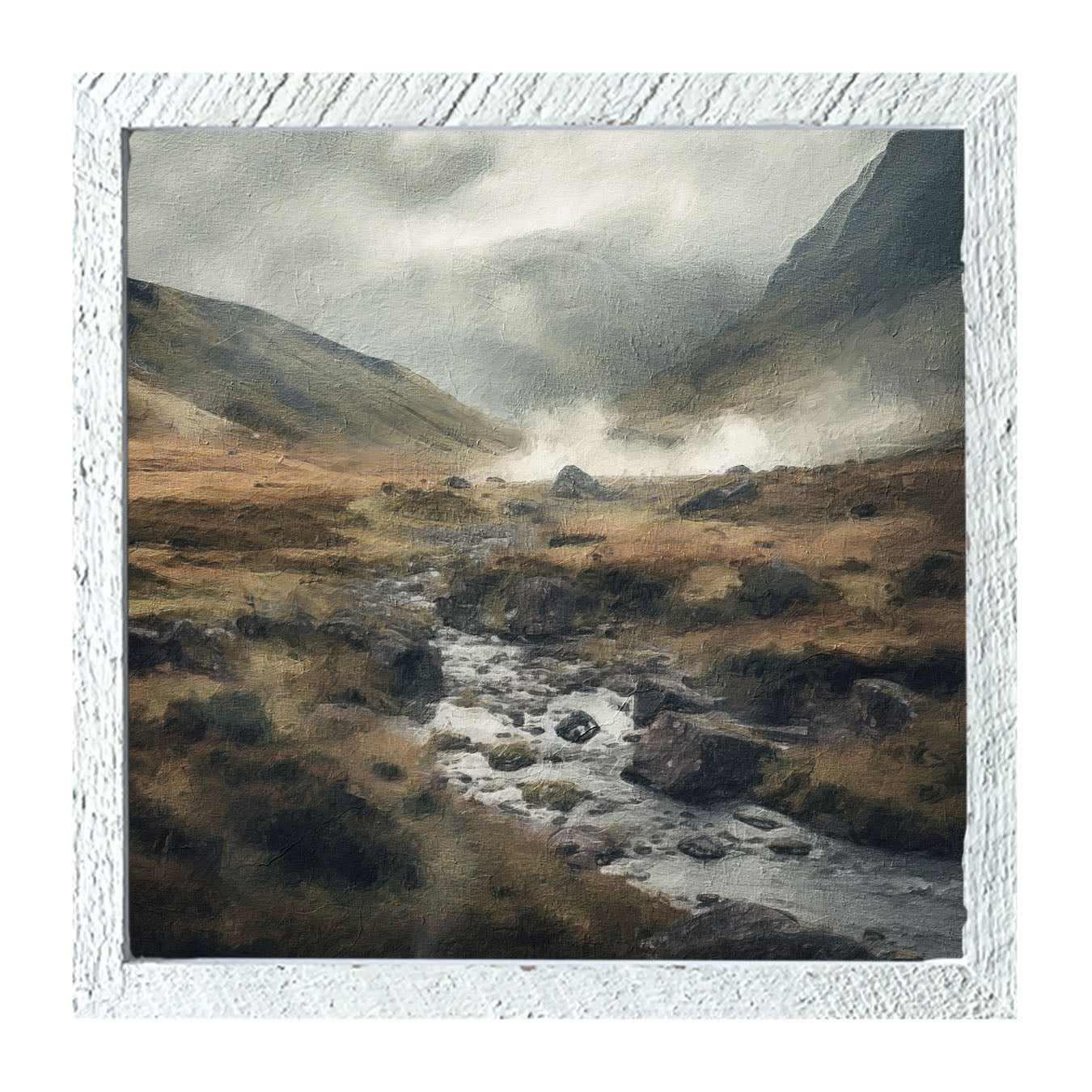 Stone Valley - Framed art