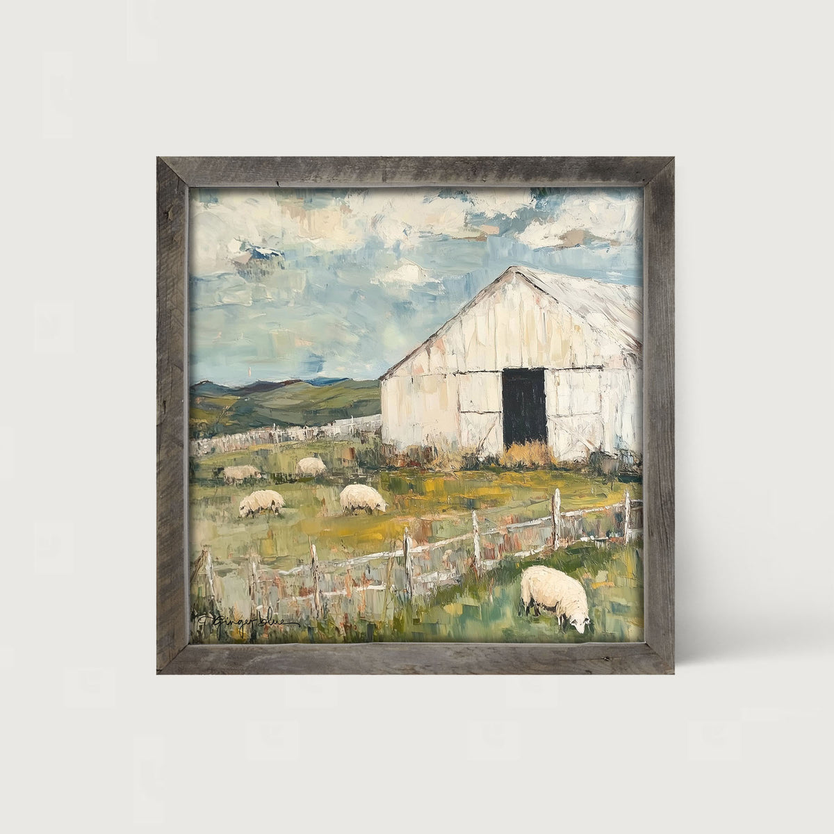 Sheep in Summer