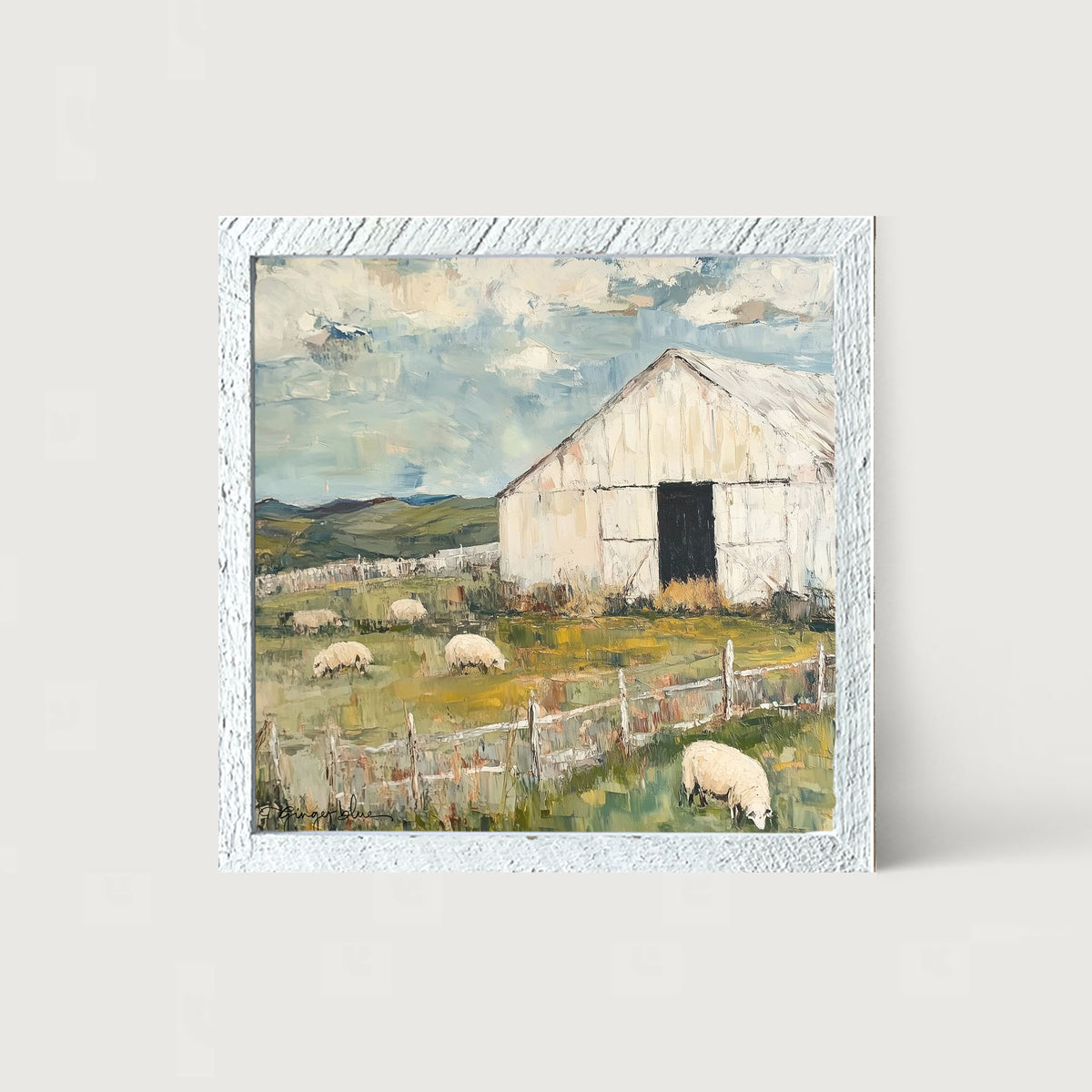 Sheep in Summer
