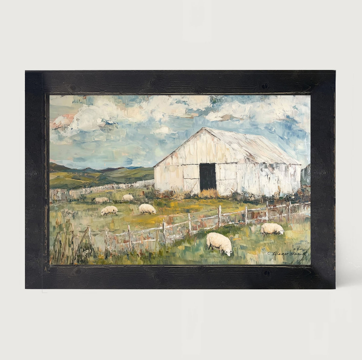 Sheep in Summer