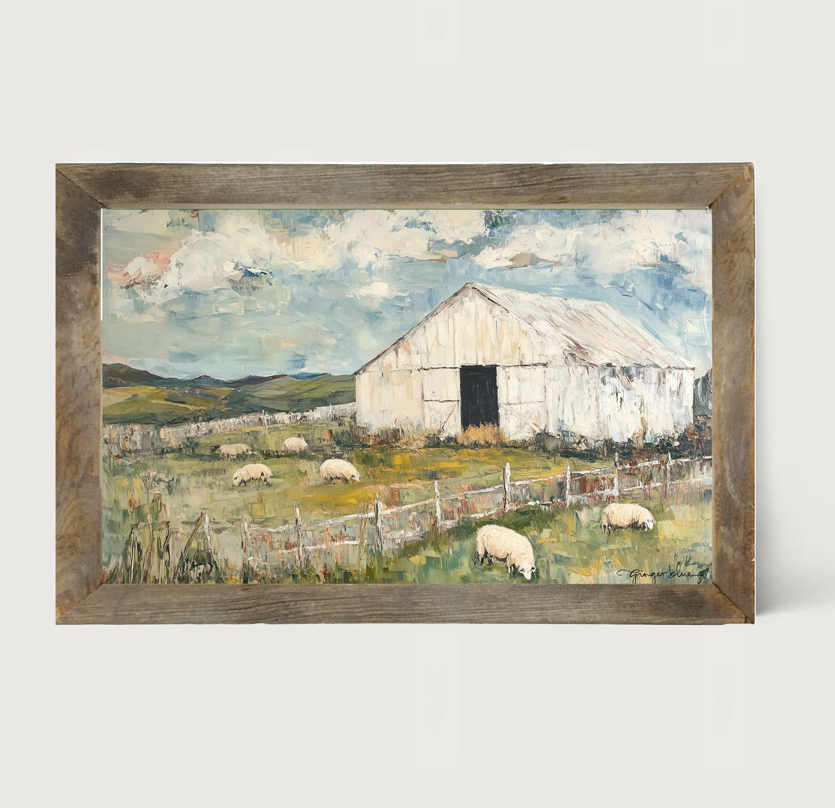 Sheep in Summer