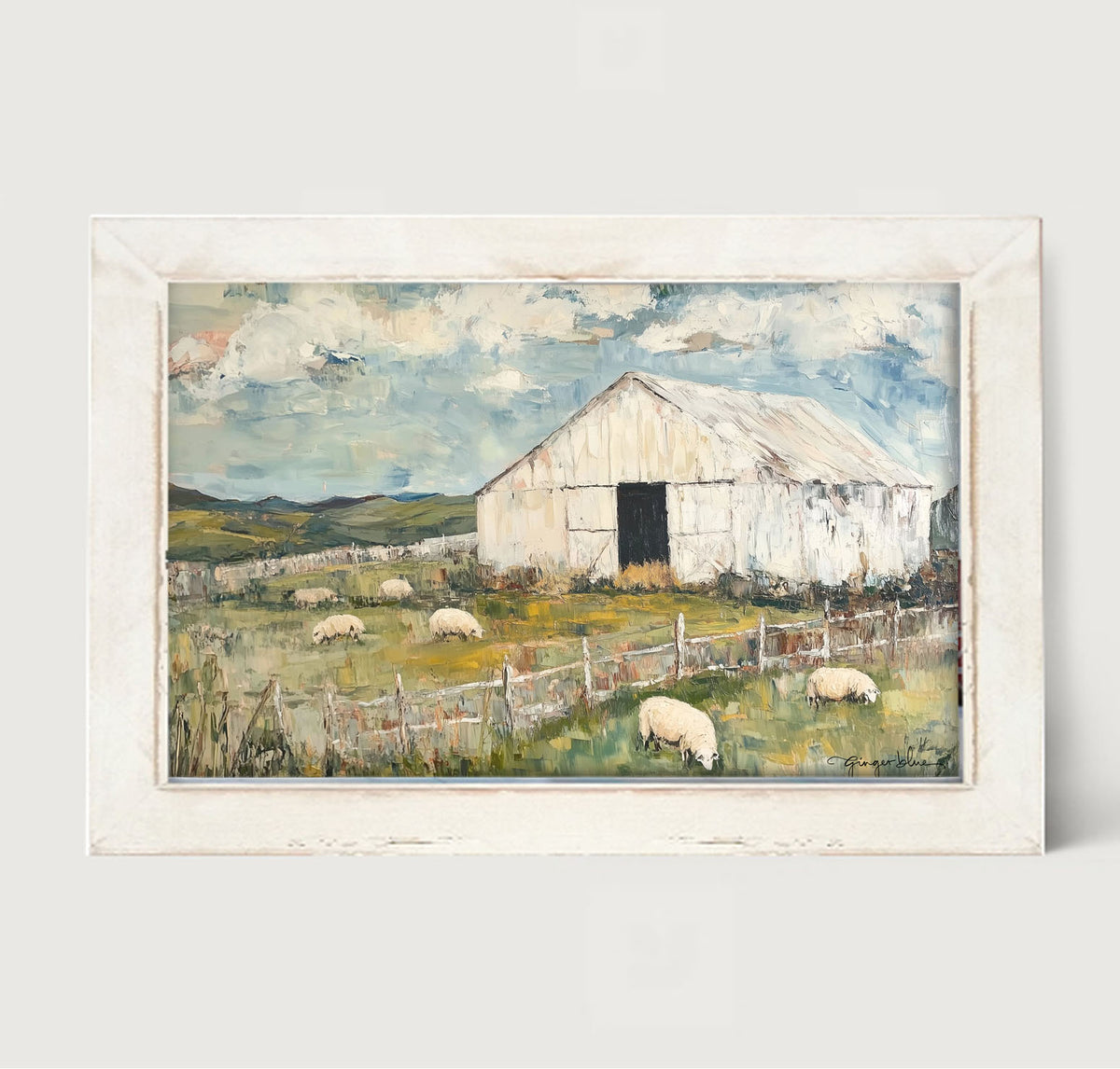 Sheep in Summer