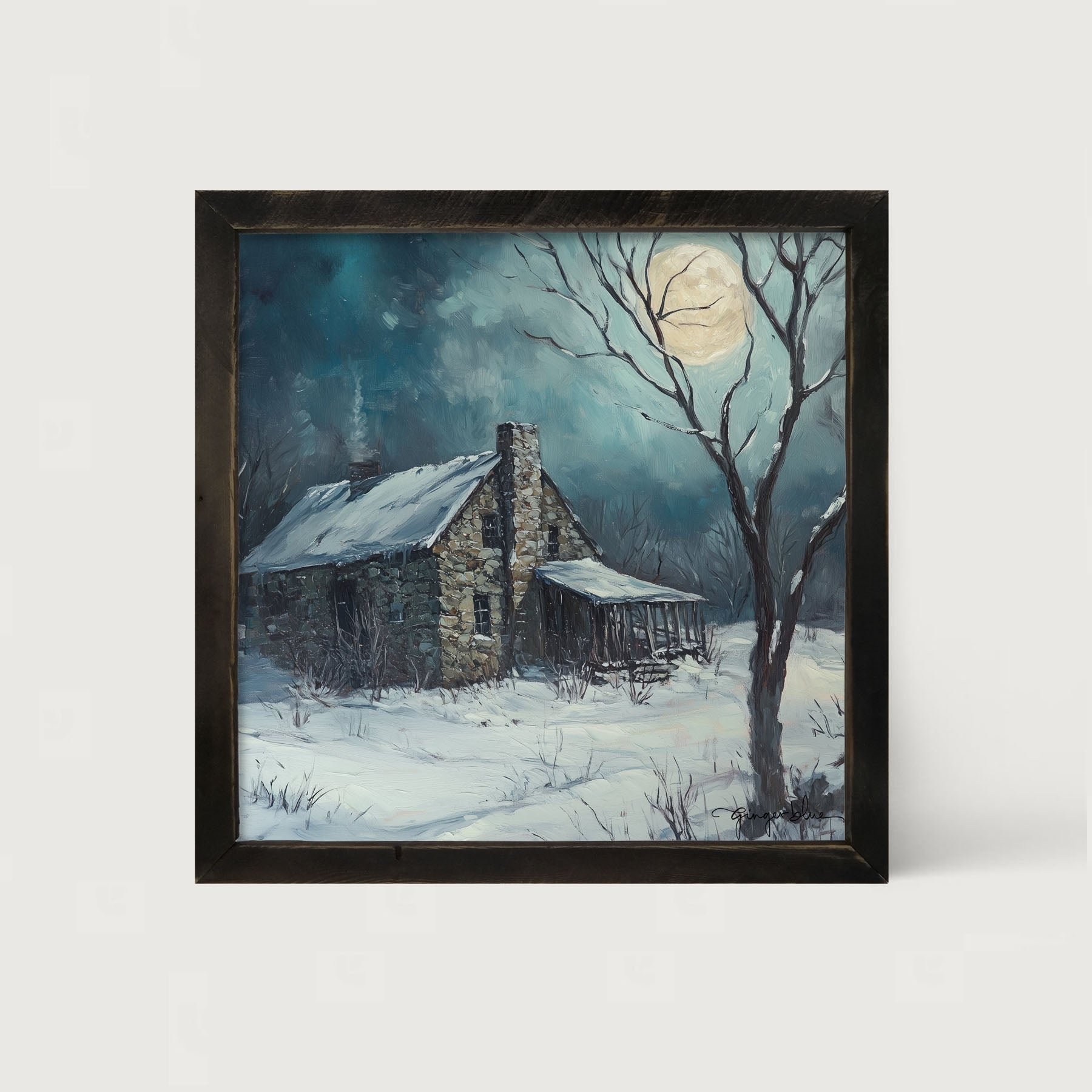 Country House in Winter