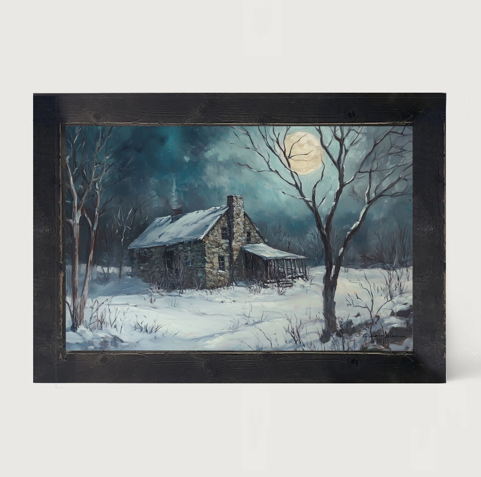 Country House in Winter