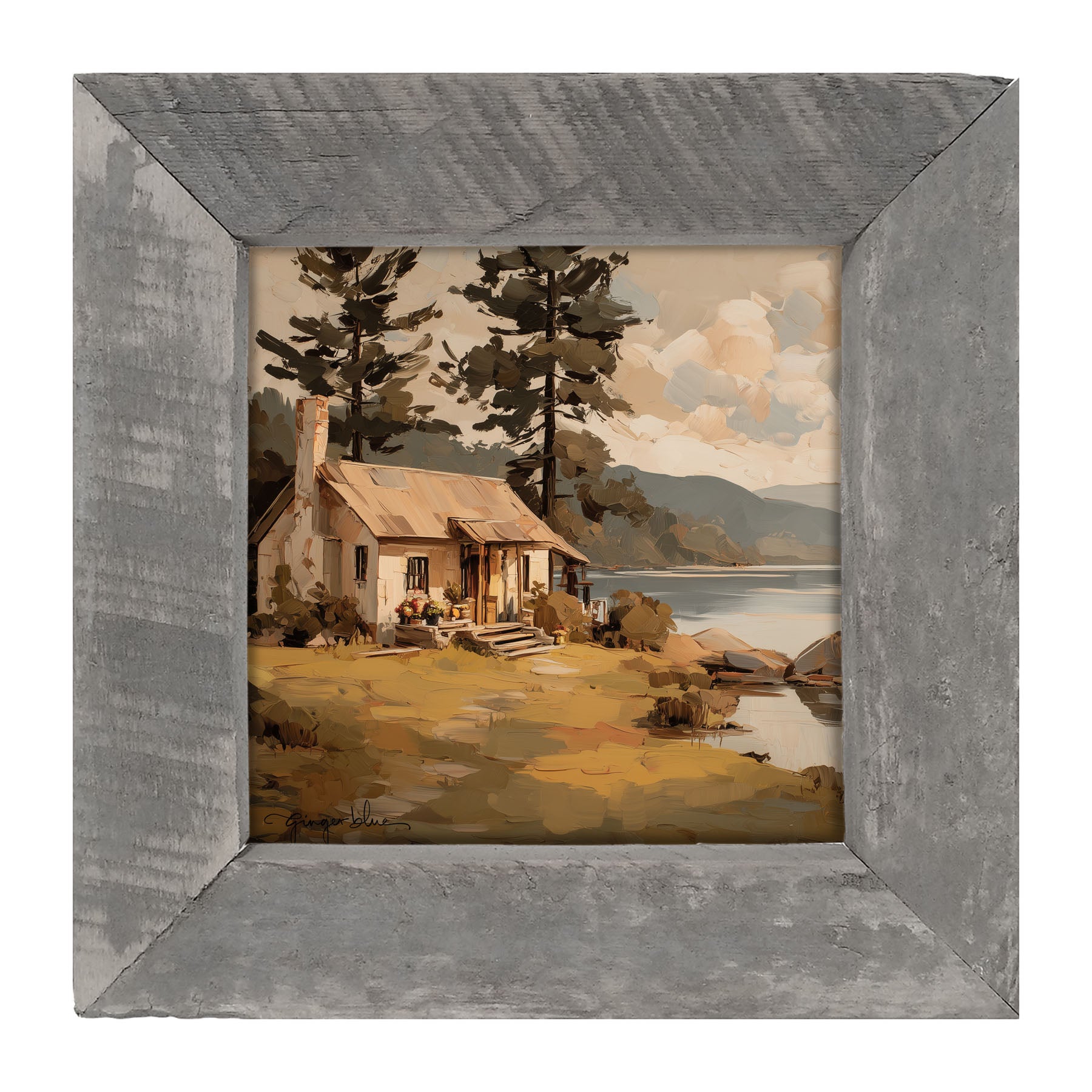 Adirondack Cabin - Framed Art