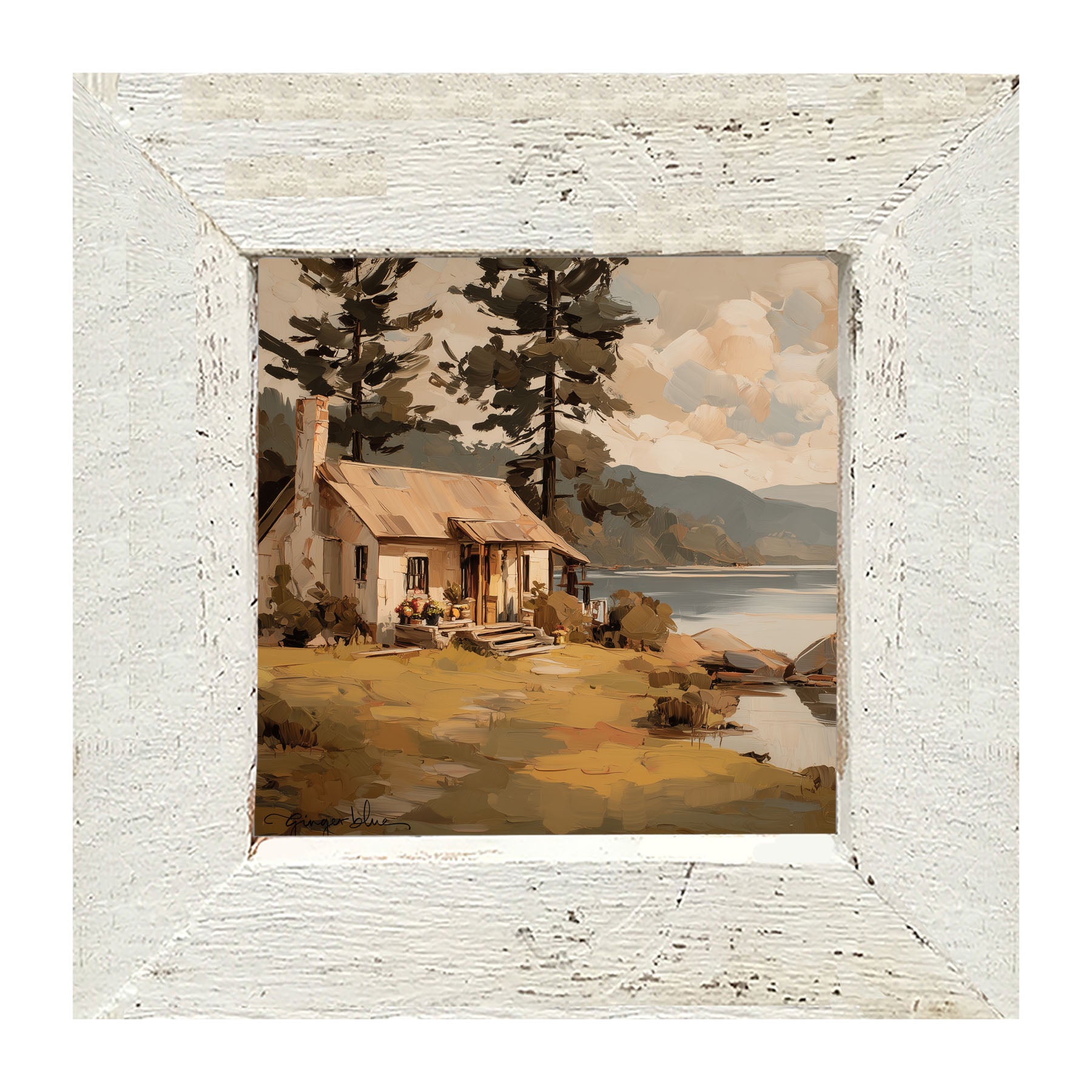 Adirondack Cabin - Framed Art