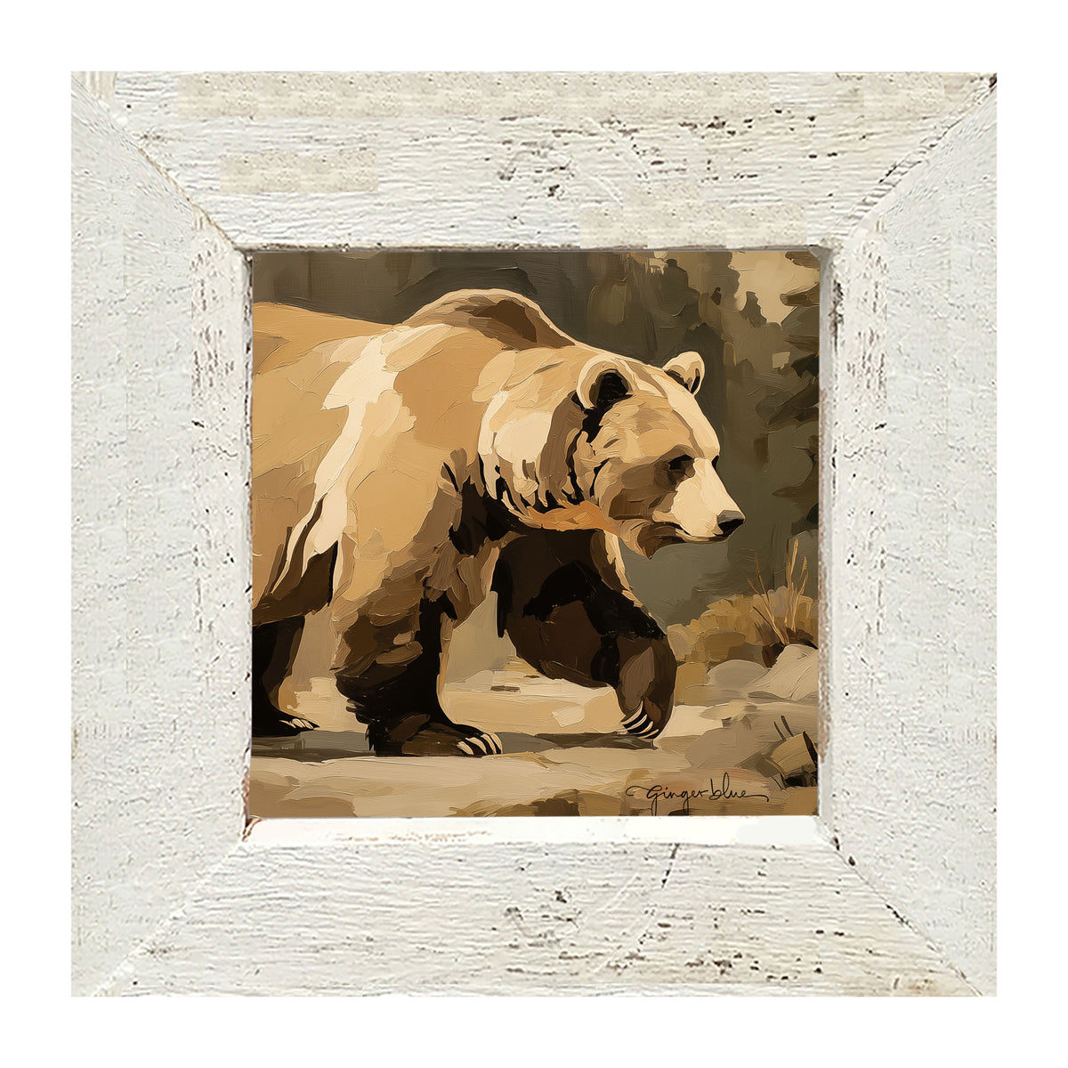 Adirondack Bear - Framed Art