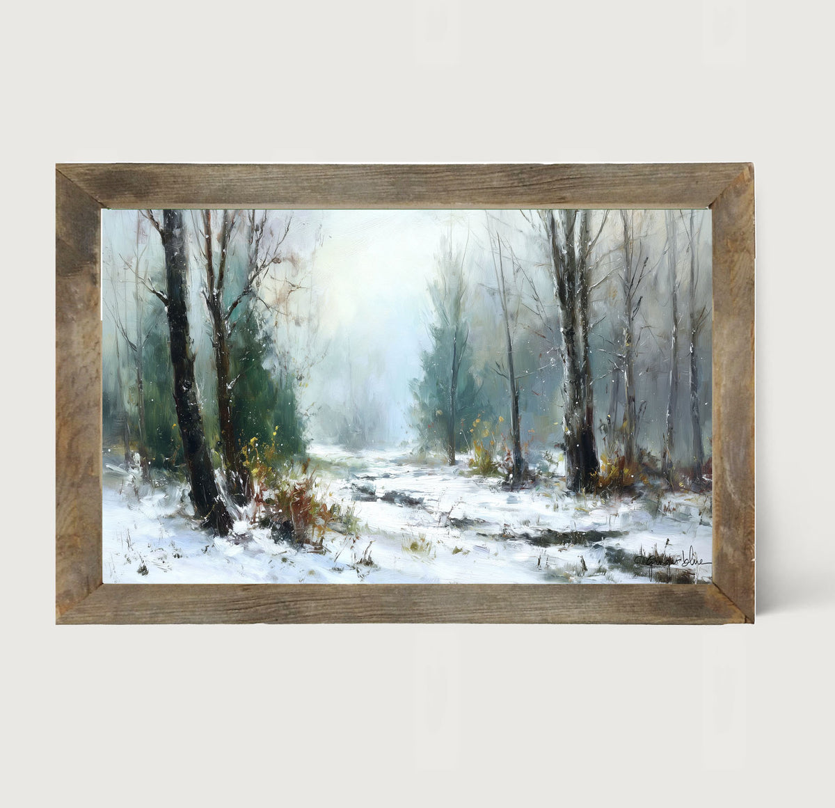 Snowy Forest