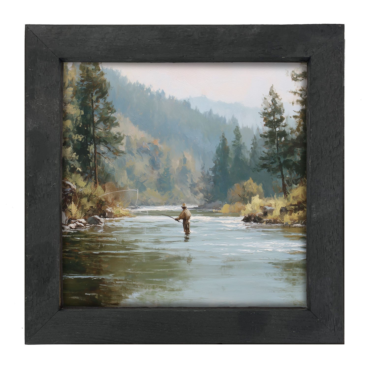 Fishing - Fly Fishing - Framed Art