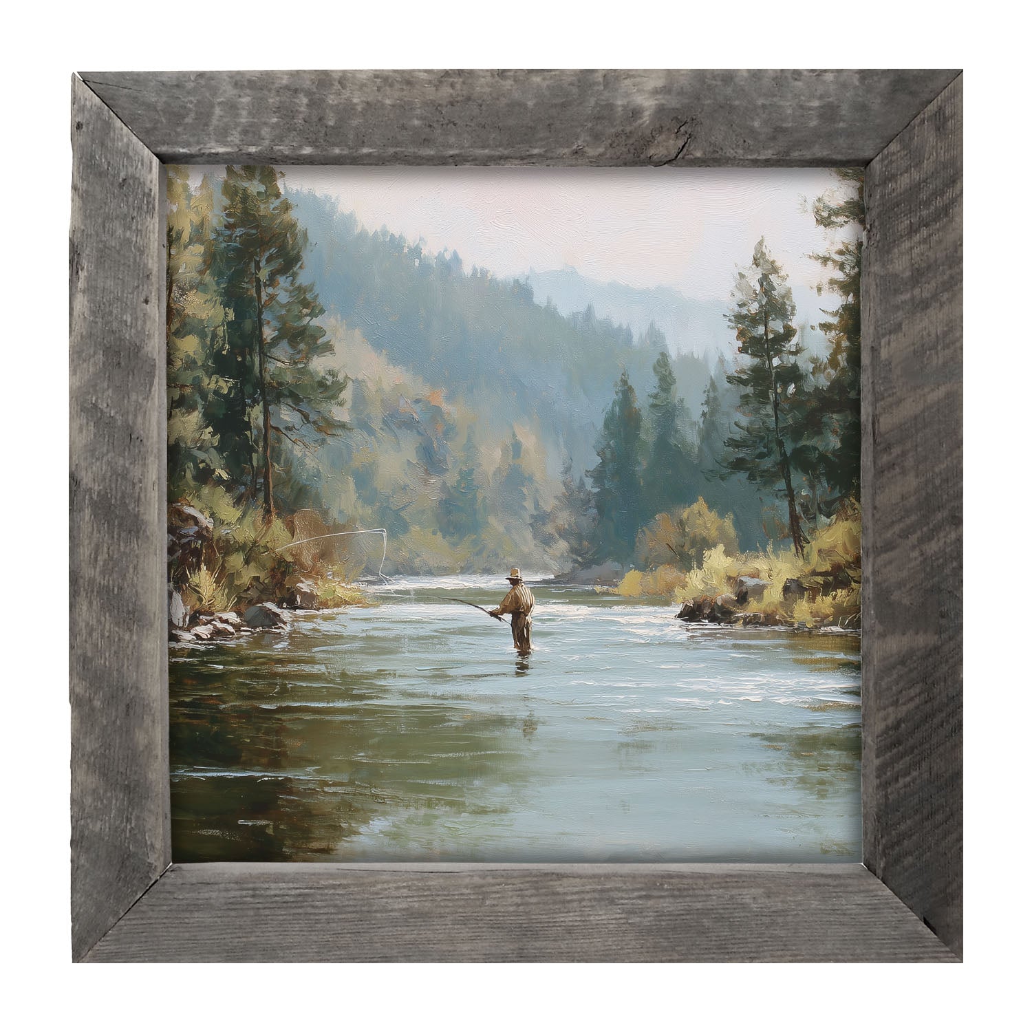 Fishing - Fly Fishing - Framed Art