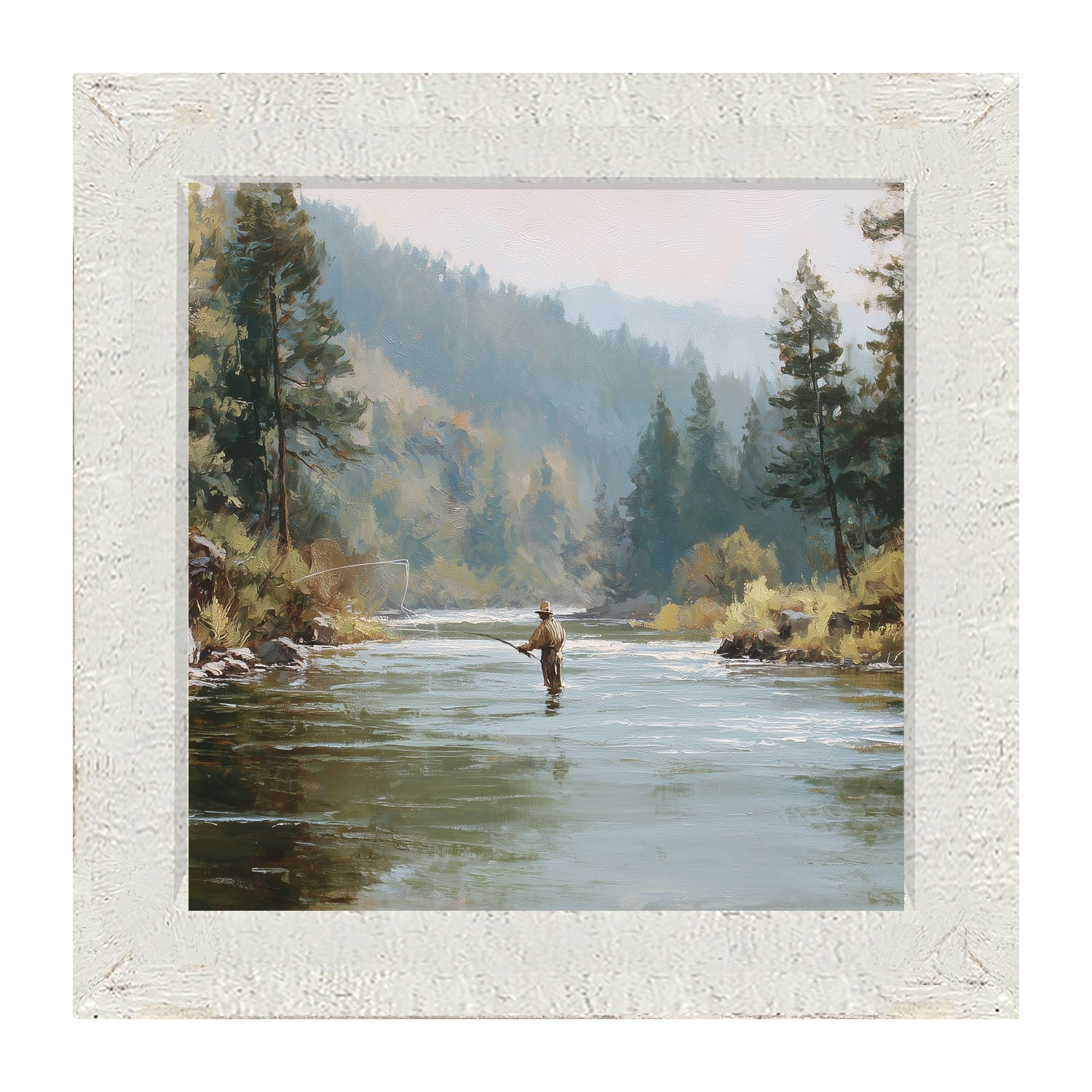 Fishing - Fly Fishing - Framed Art