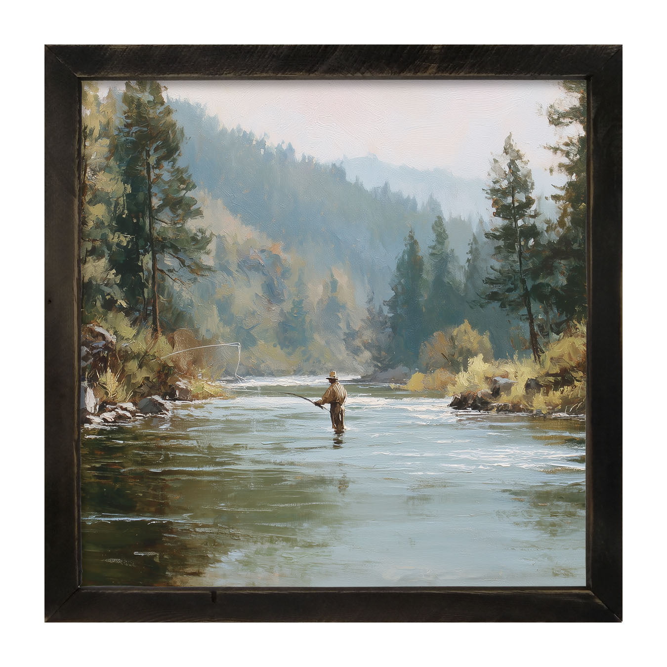 Fishing - Fly Fishing - Framed Art