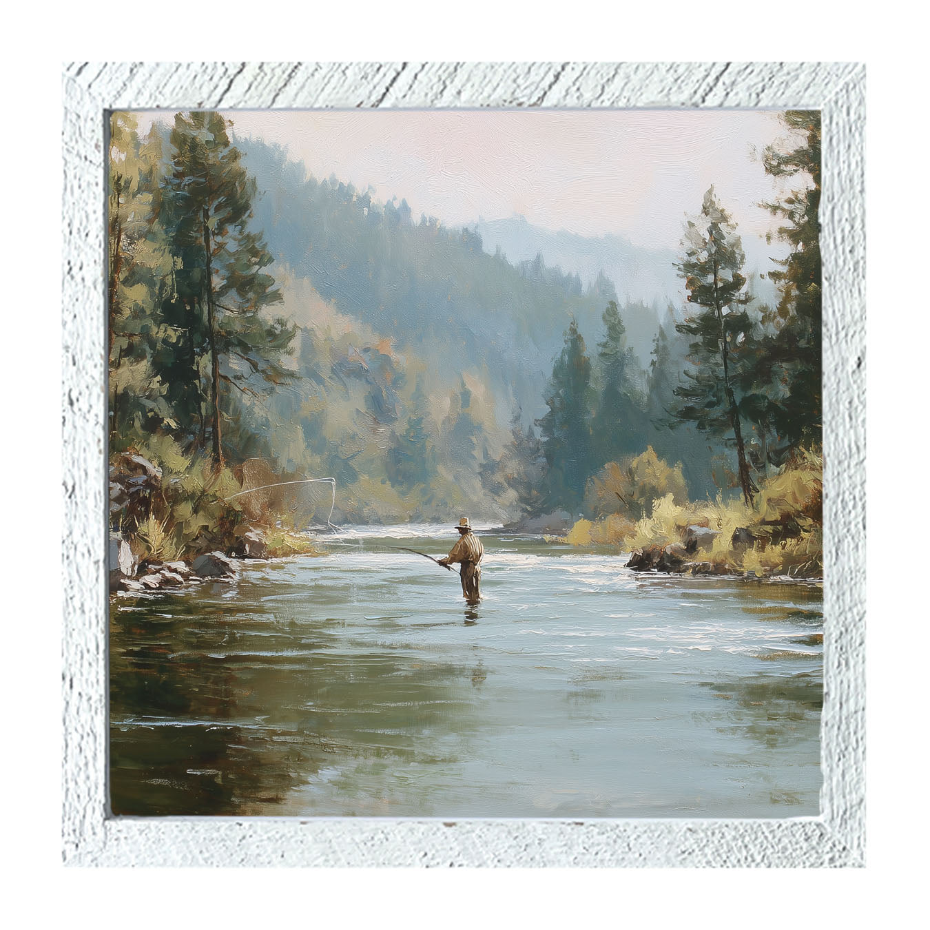 Fishing - Fly Fishing - Framed Art