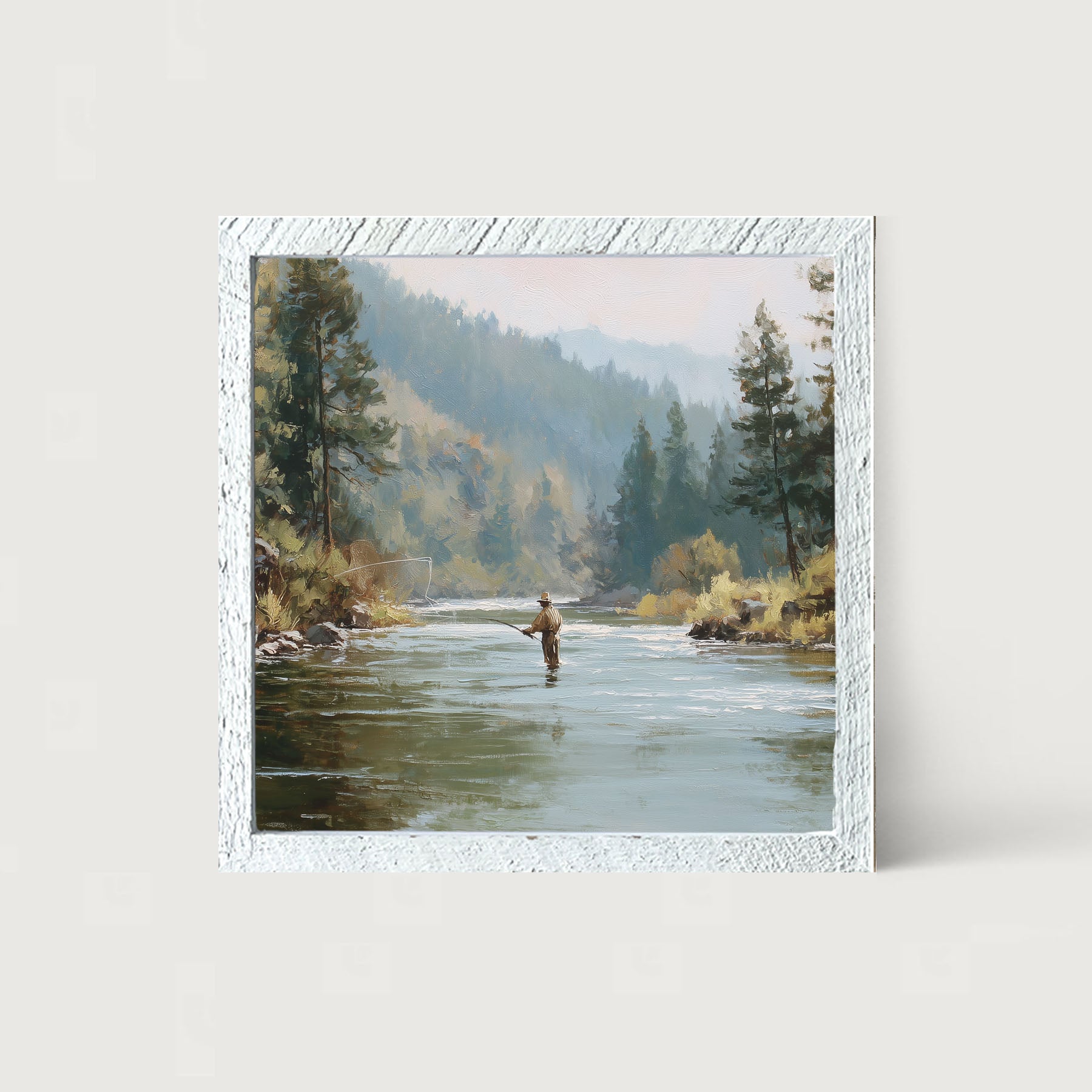 Fishing - Fly Fishing - Framed Art