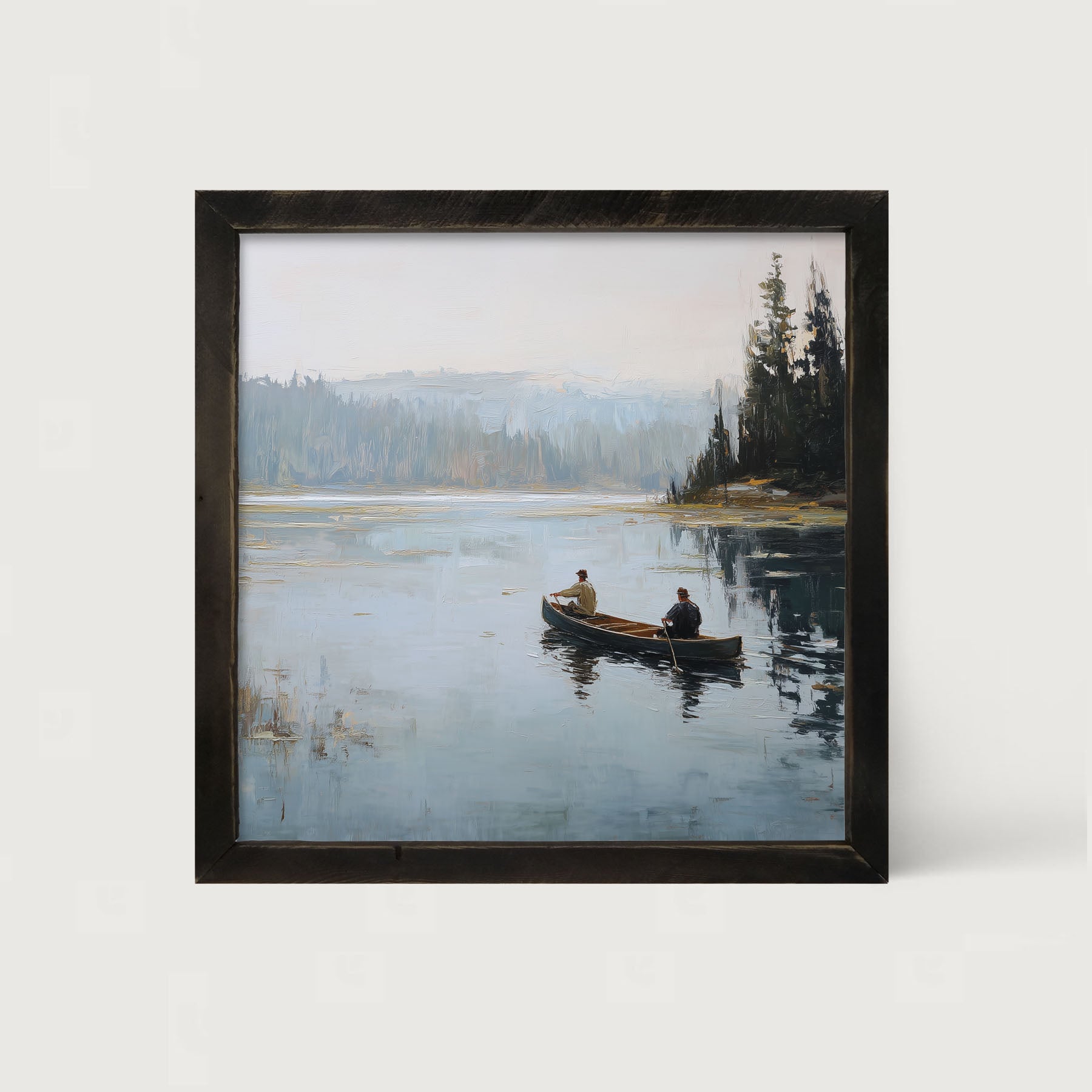 Fishing - Canoe on Lake