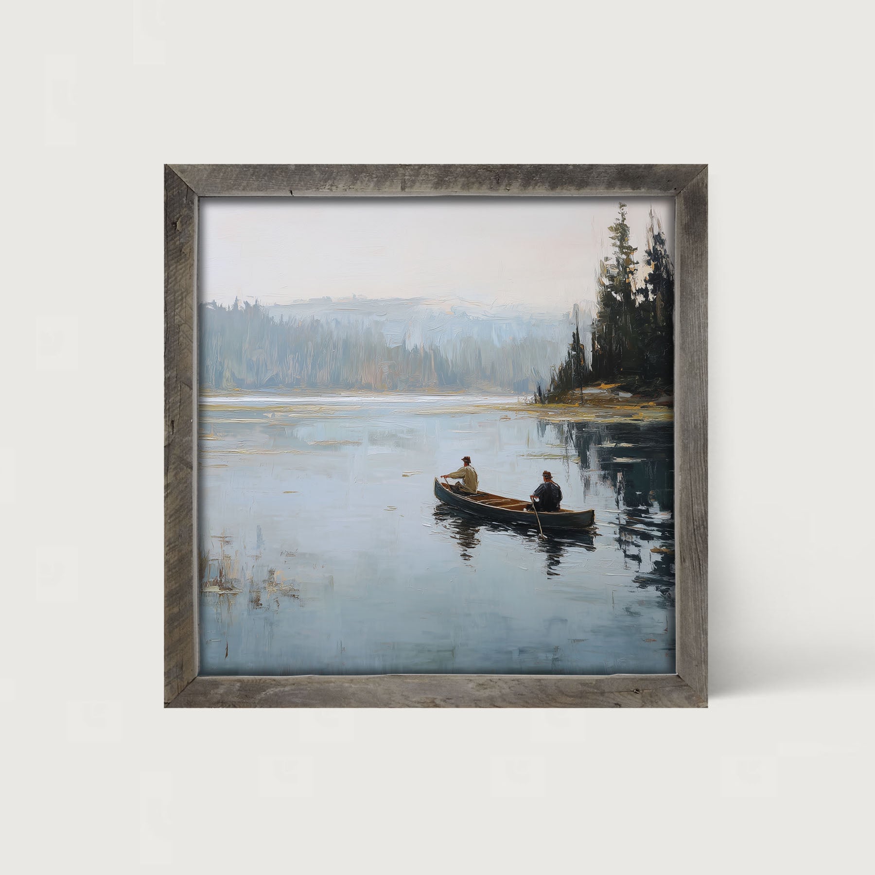 Fishing - Canoe on Lake
