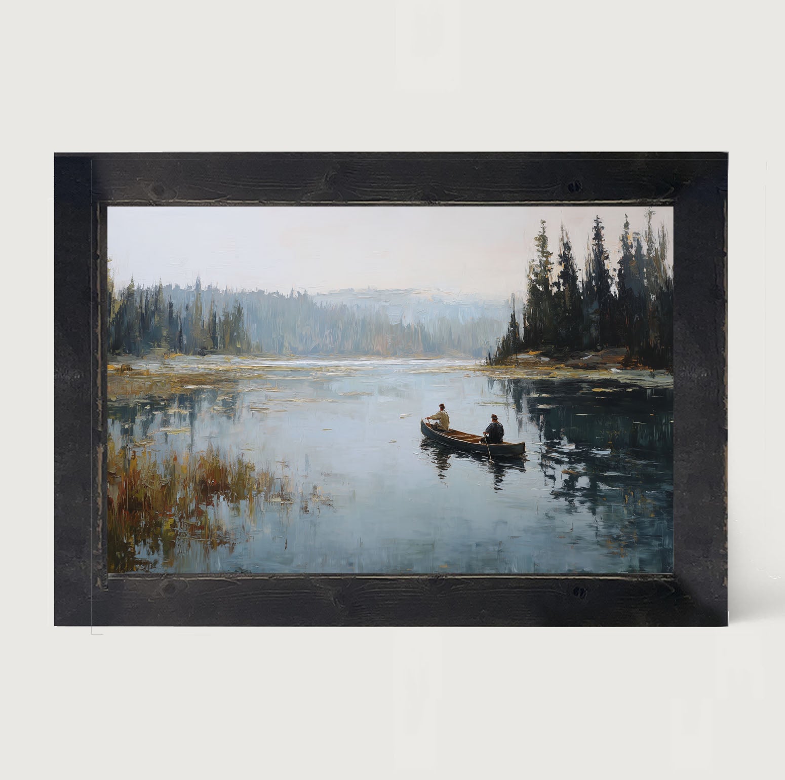 Fishing - Canoe on Lake