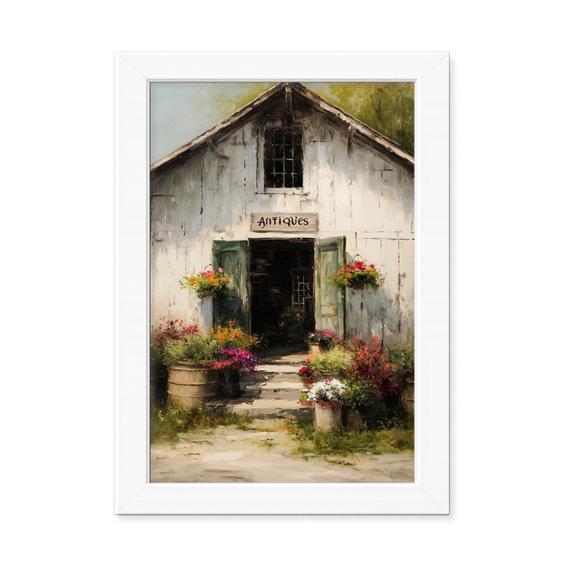 Country Antique Shop - Framed Art