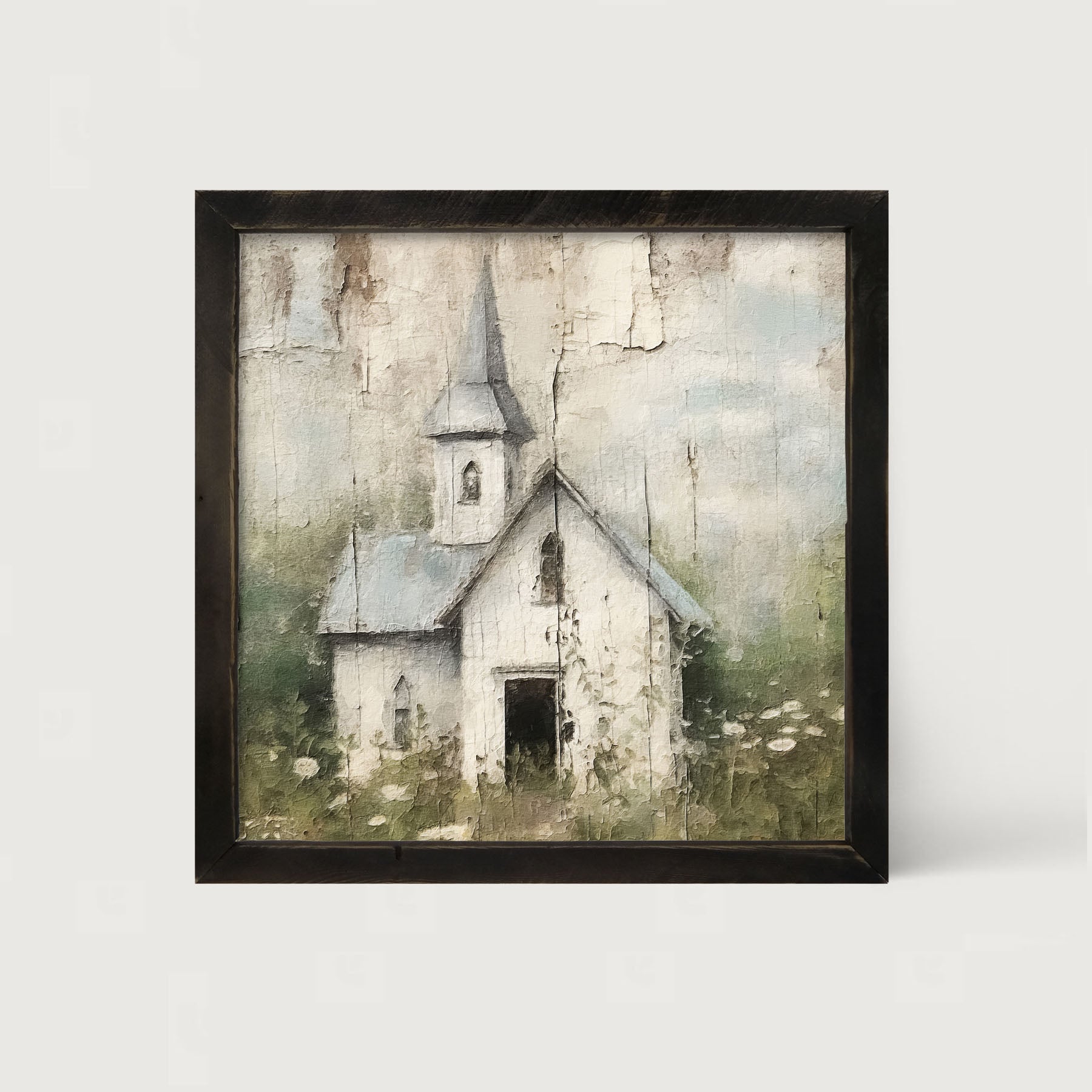 Old Country Church 3 - Framed Art