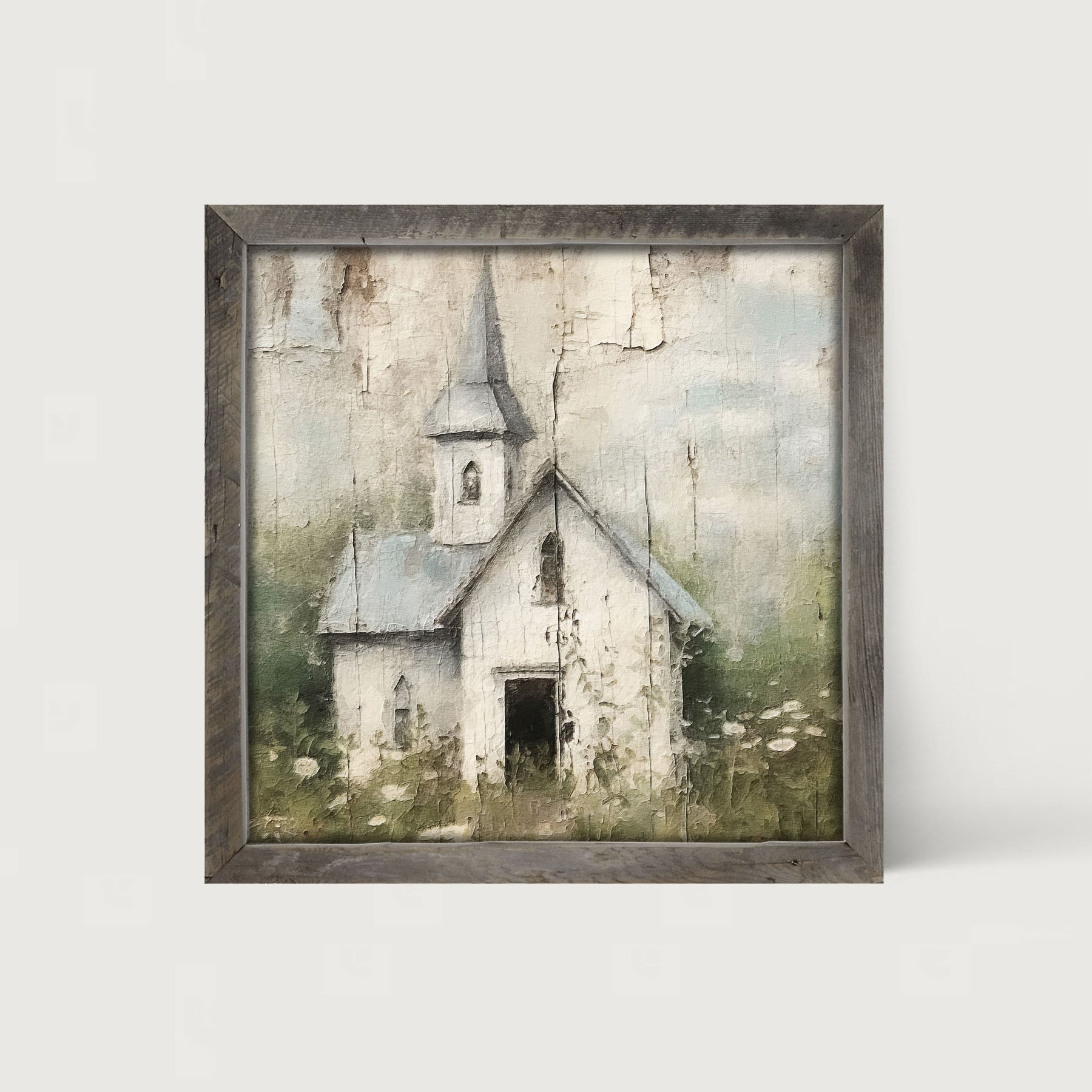 Old Country Church 3 - Framed Art