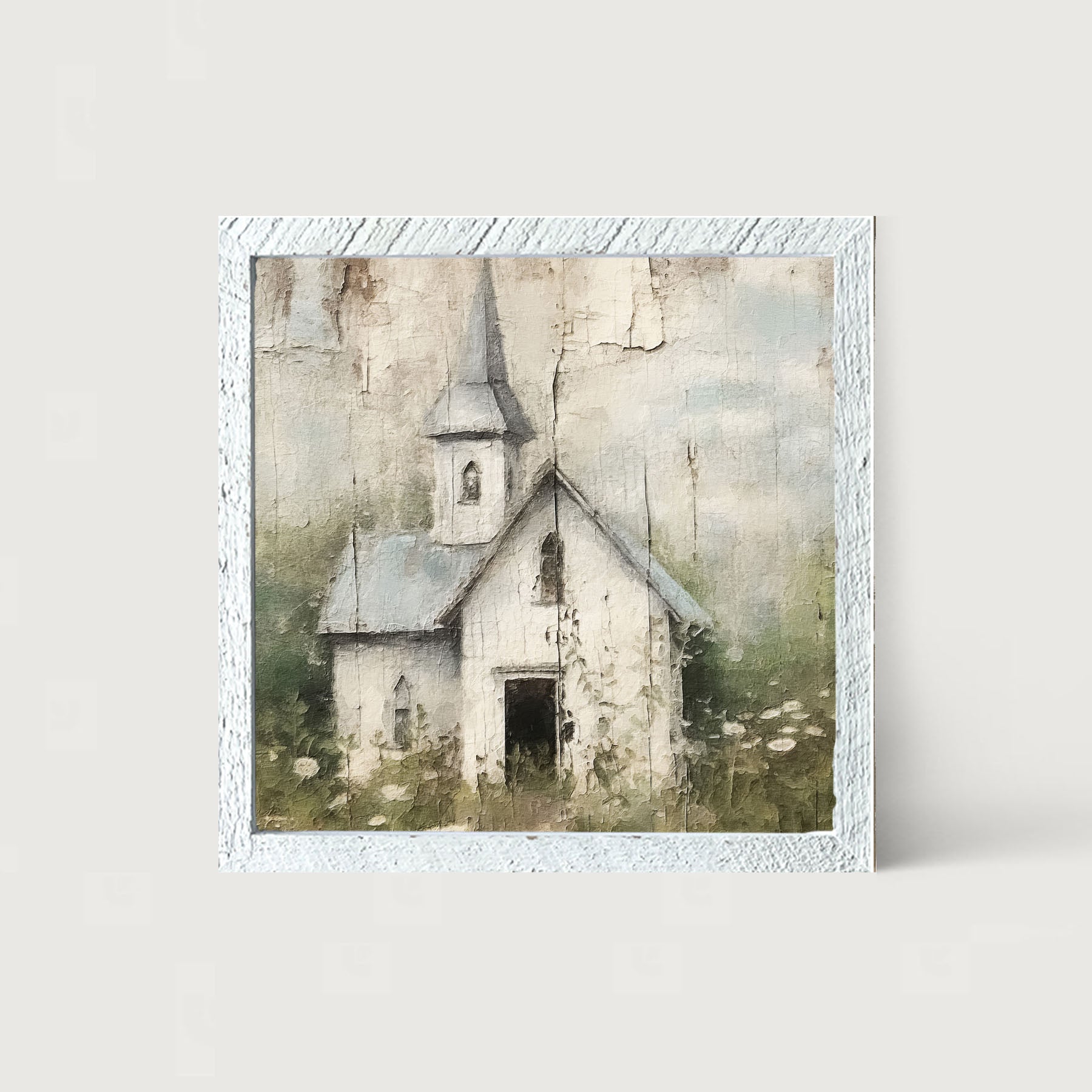 Old Country Church 3 - Framed Art