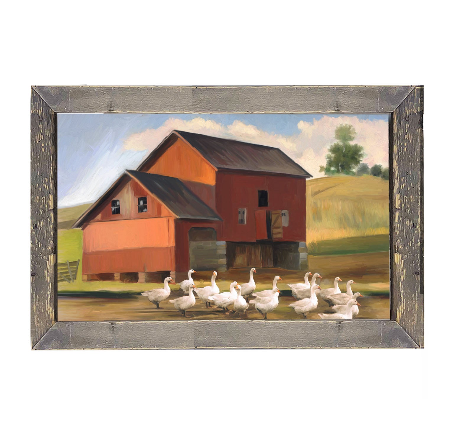 Geese - Framed art