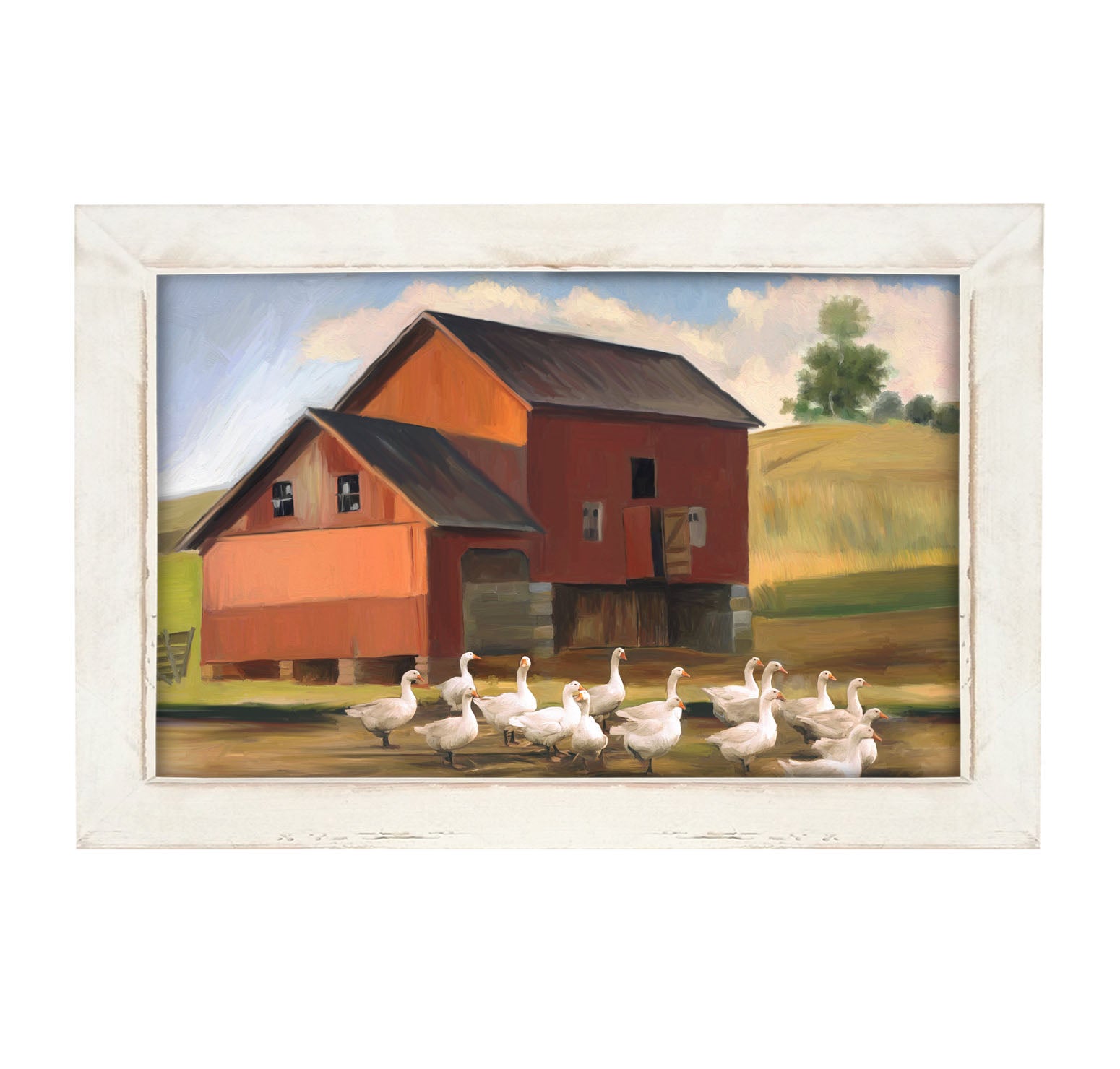 Geese - Framed art