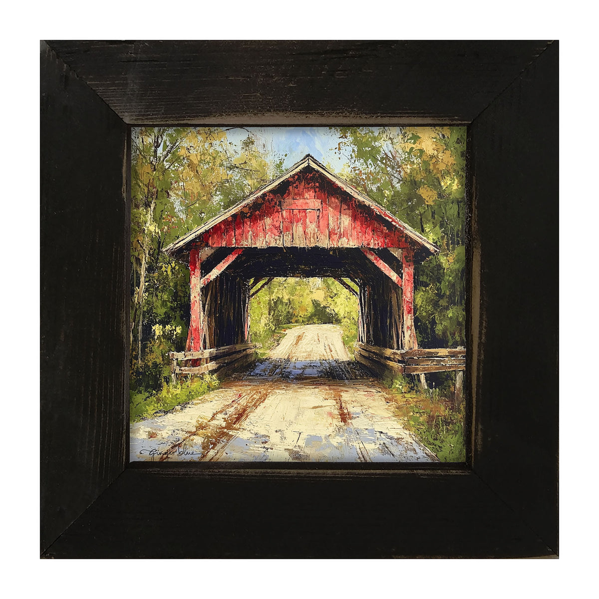 Covered Bridge - Framed Art