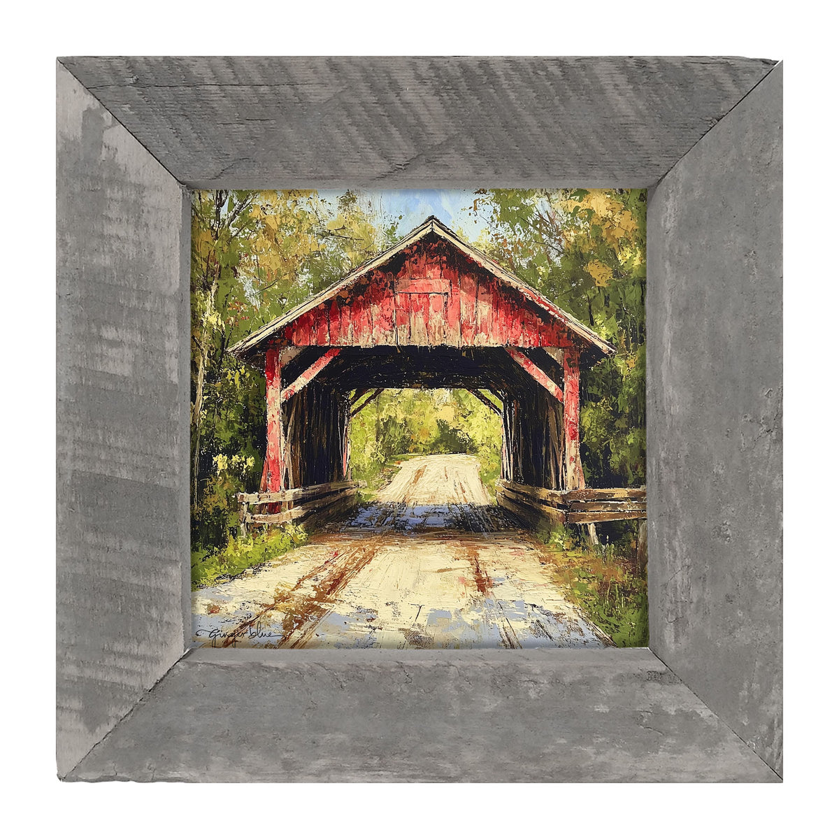 Covered Bridge - Framed Art