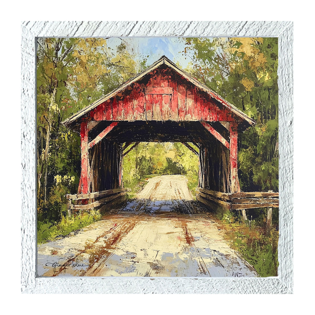 Covered Bridge - Framed Art